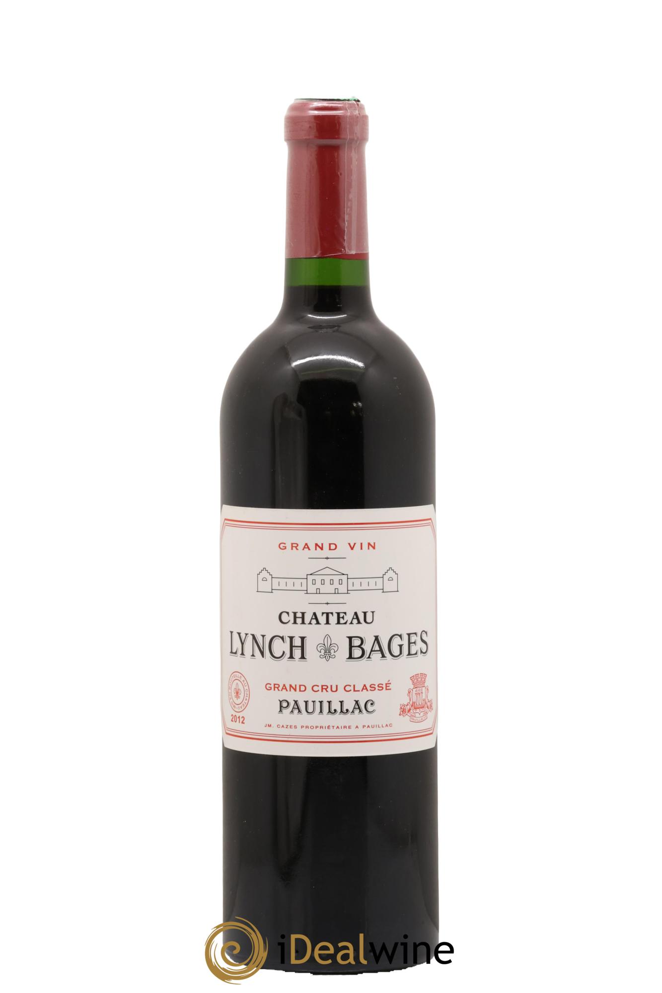 Château Lynch Bages 5ème Grand Cru Classé 2012 - Lot of 1 bottle - 0