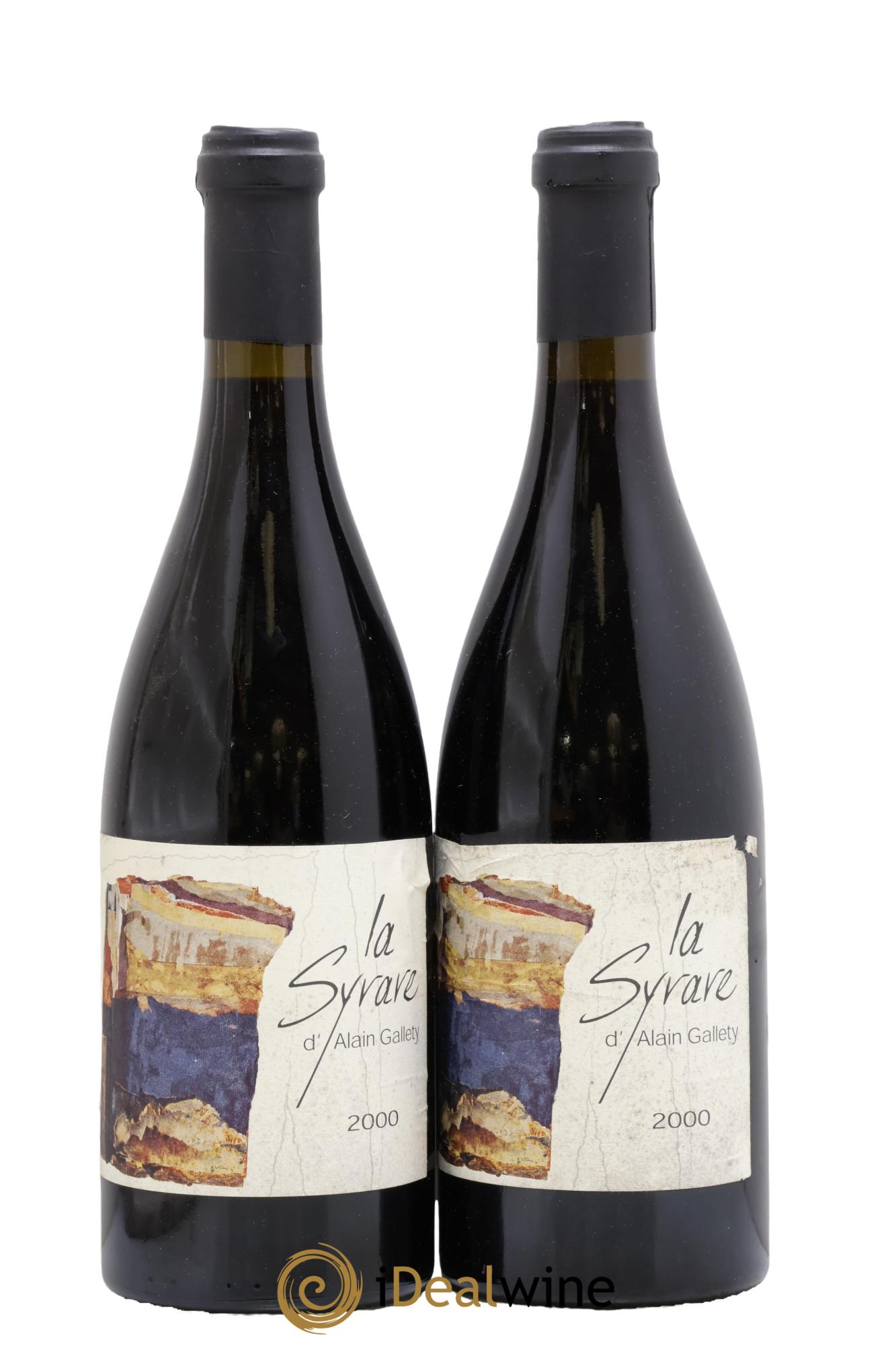 Côtes du Vivarais La Syrare Gallety (Domaine) 2000 - Lotto di 2 bottiglie - 0