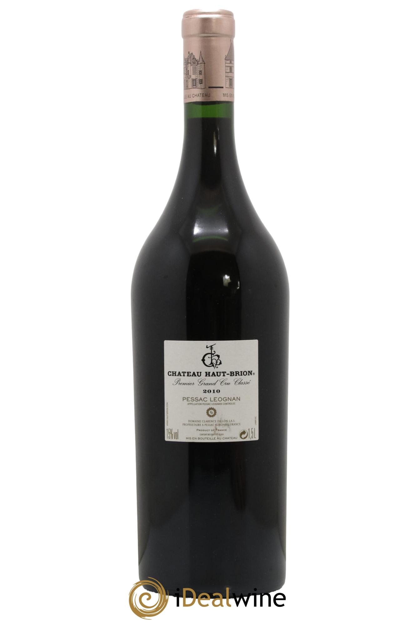 Château Haut Brion 1er Grand Cru Classé  2010 - Lot de 1 magnum - 1