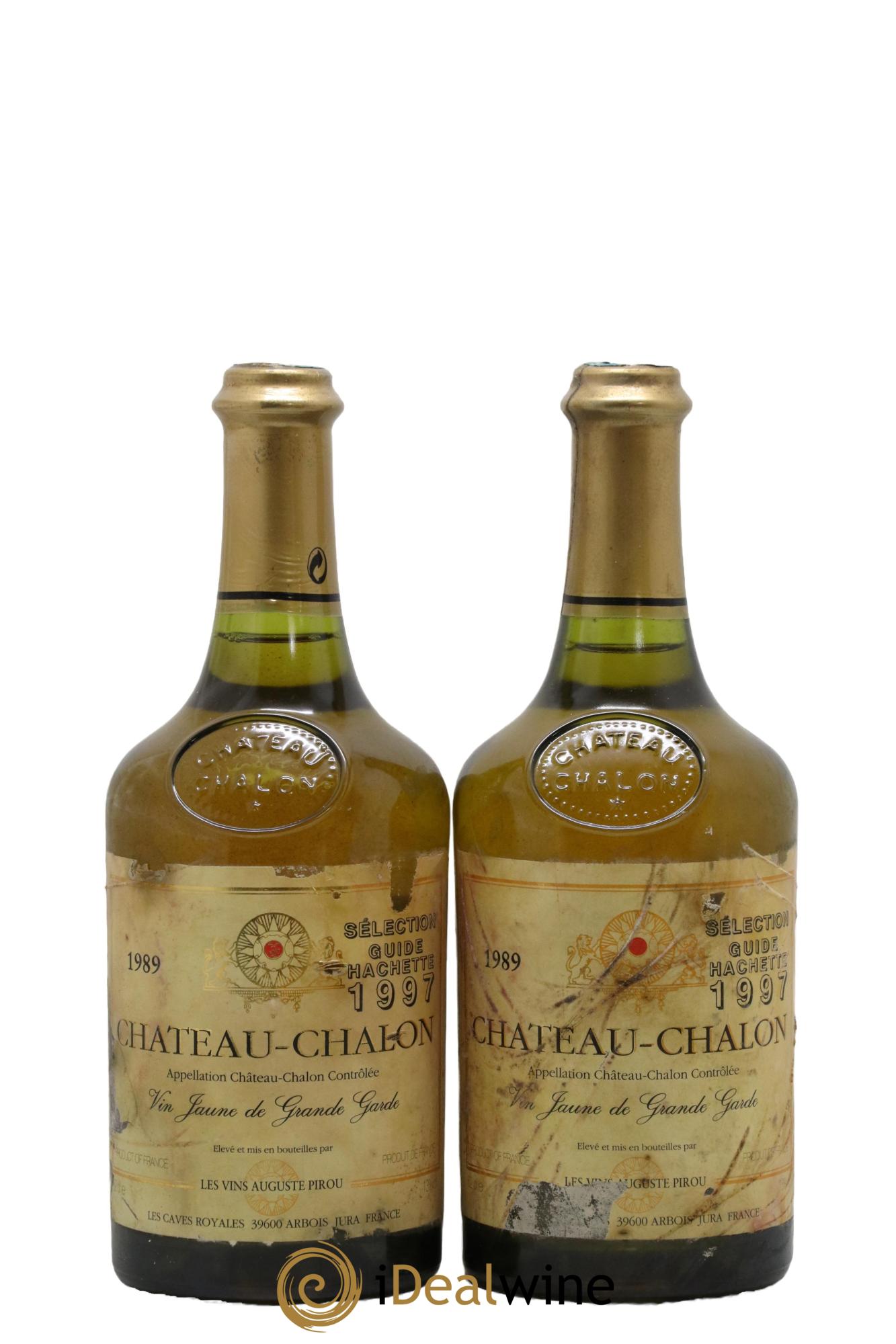 Château-Chalon Auguste Pirou 1989 - Lotto di 2 clavelin - 0