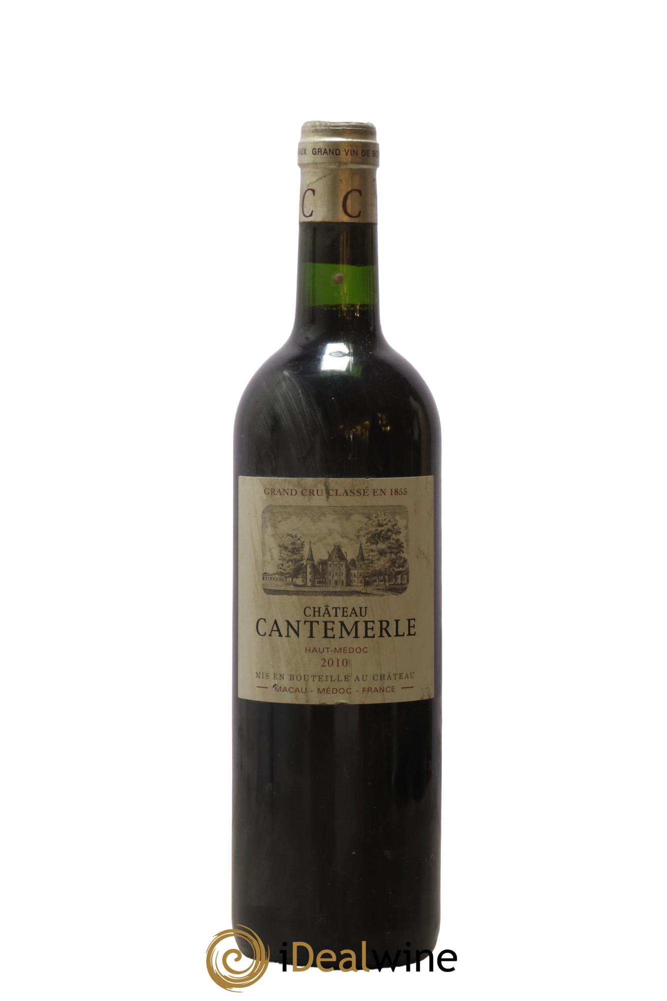 Château Cantemerle 5ème Grand Cru Classé 2010 - Posten von 1 Flasche - 0