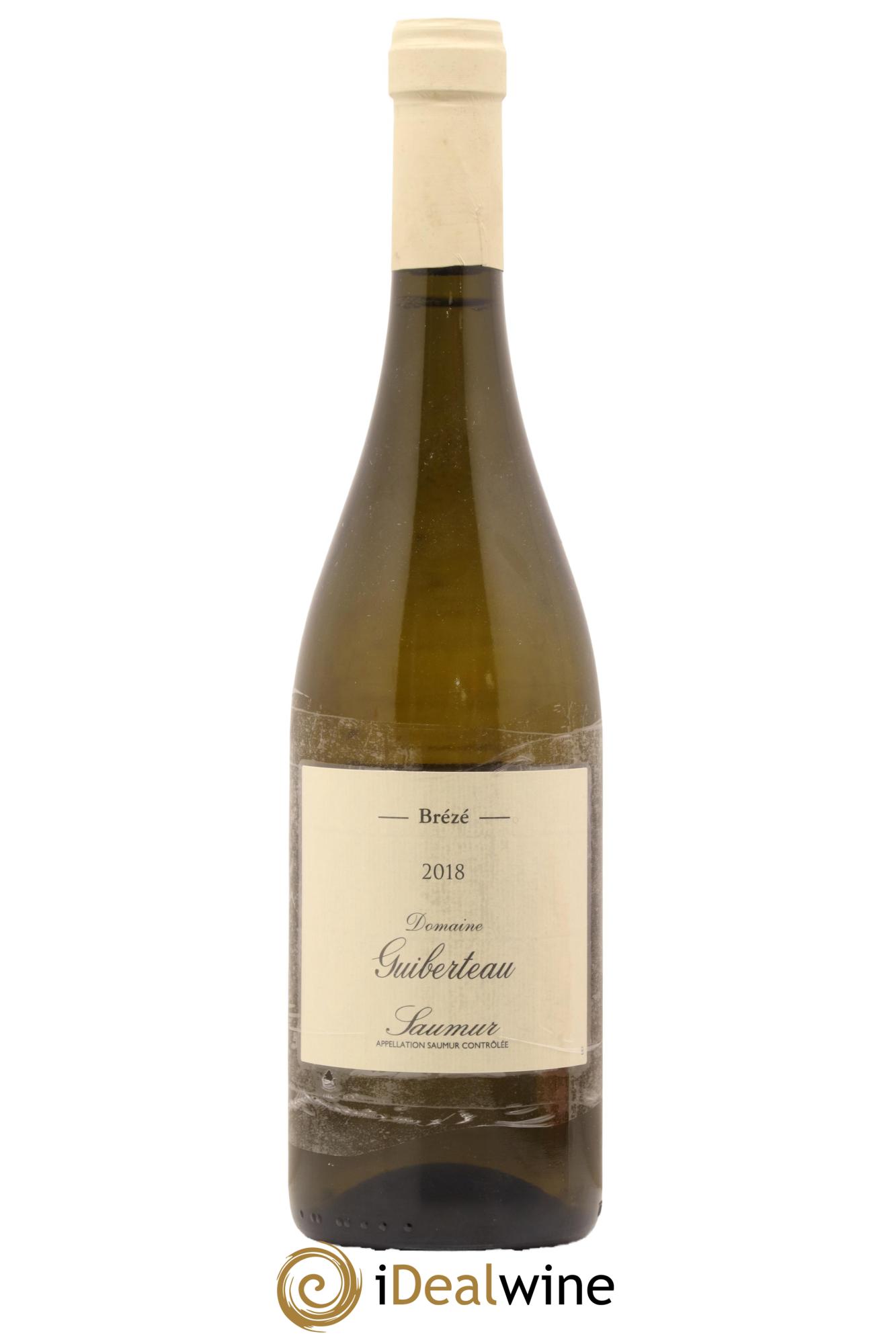 Saumur Brézé Domaine Guiberteau 2018 - Lot de 1 bouteille - 0