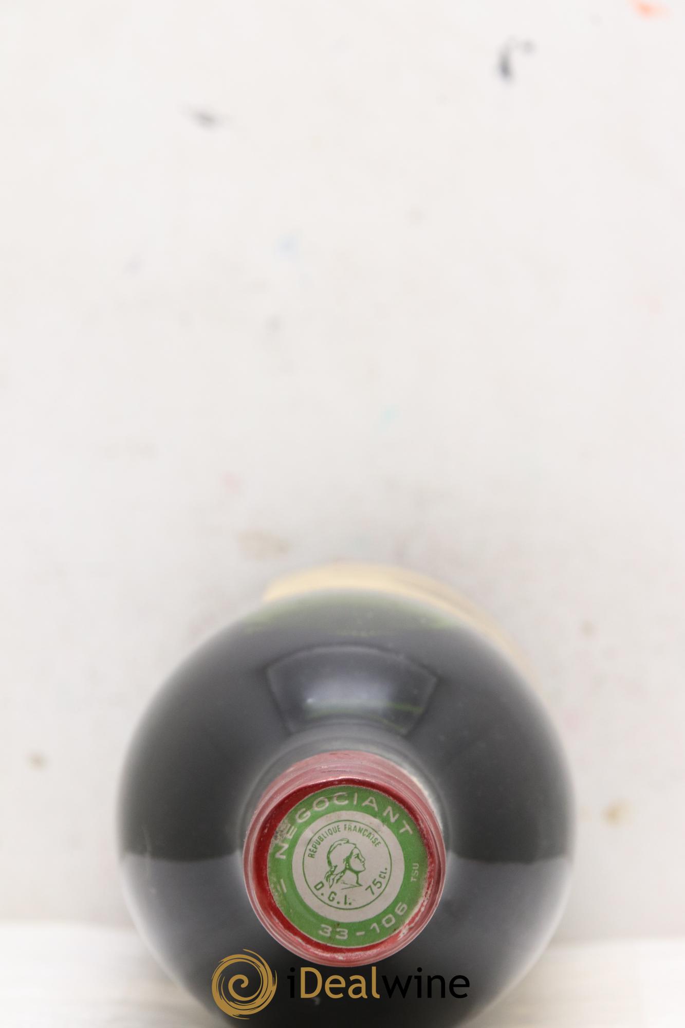 Château Angélus 1er Grand Cru Classé A 1978 - Lot de 1 bouteille - 1