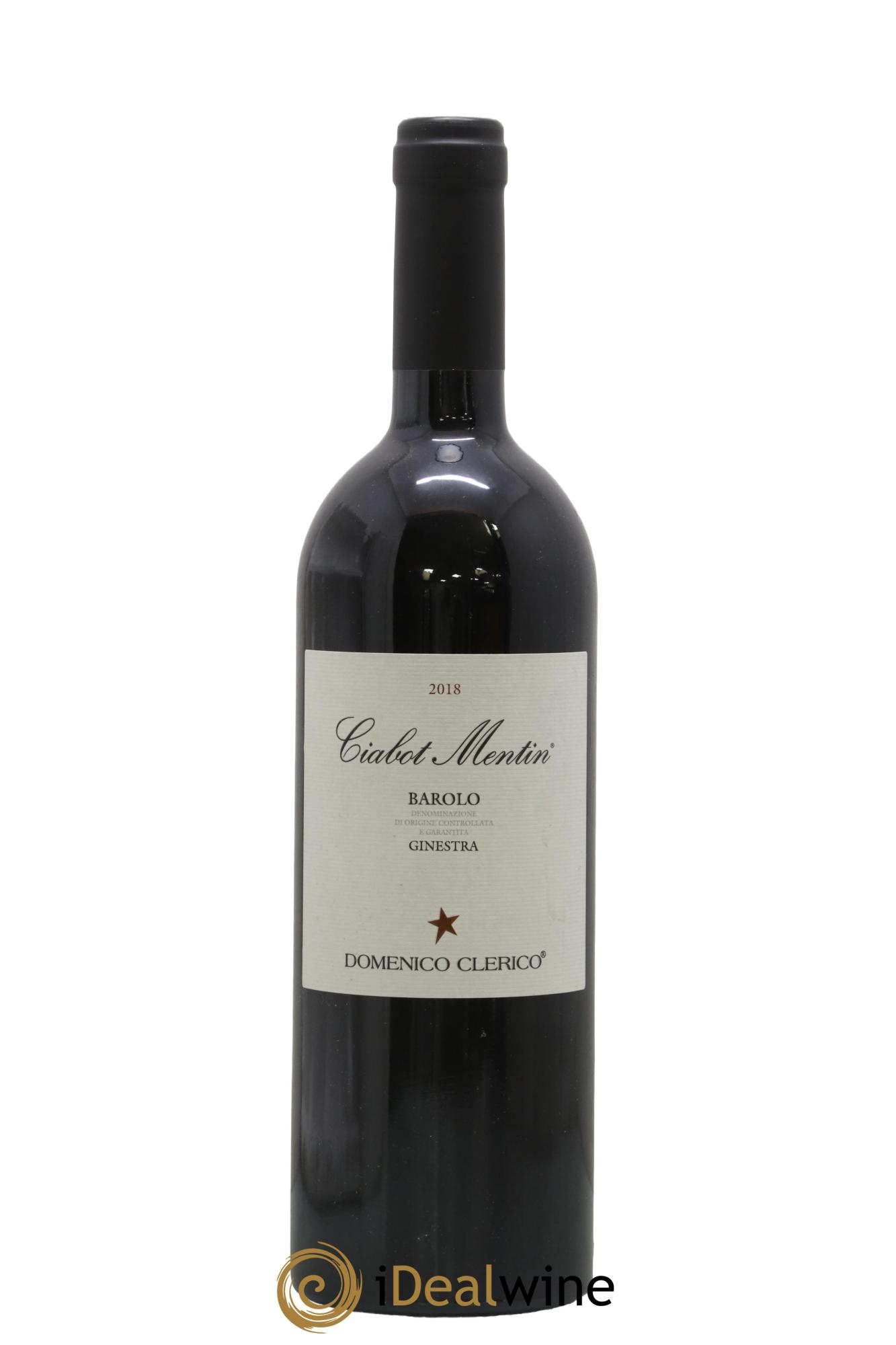 Barolo DOCG Ciabot Mentin Ginestra Domenico Clerico 2018 - Lot de 1 bouteille - 0