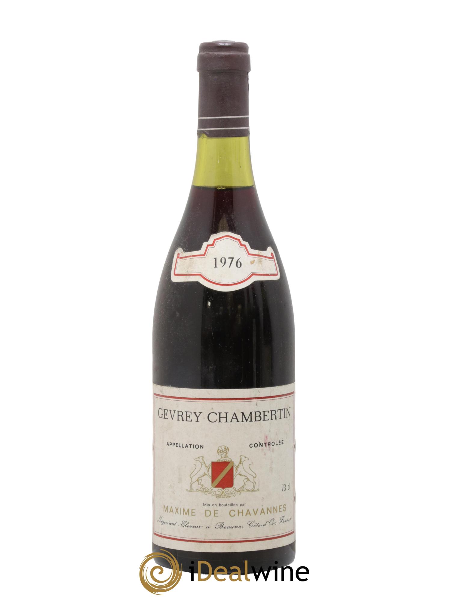 Gevrey-Chambertin Maxime De Chavannes 1976 - Posten von 1 Flasche - 0