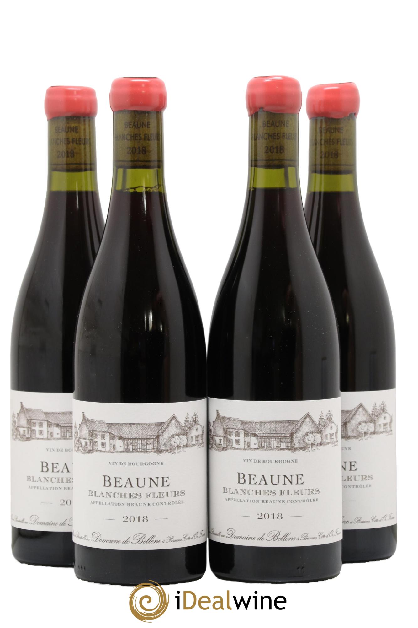 Beaune Blanche Fleur Bellène 2018 - Posten von 4 Flaschen - 0