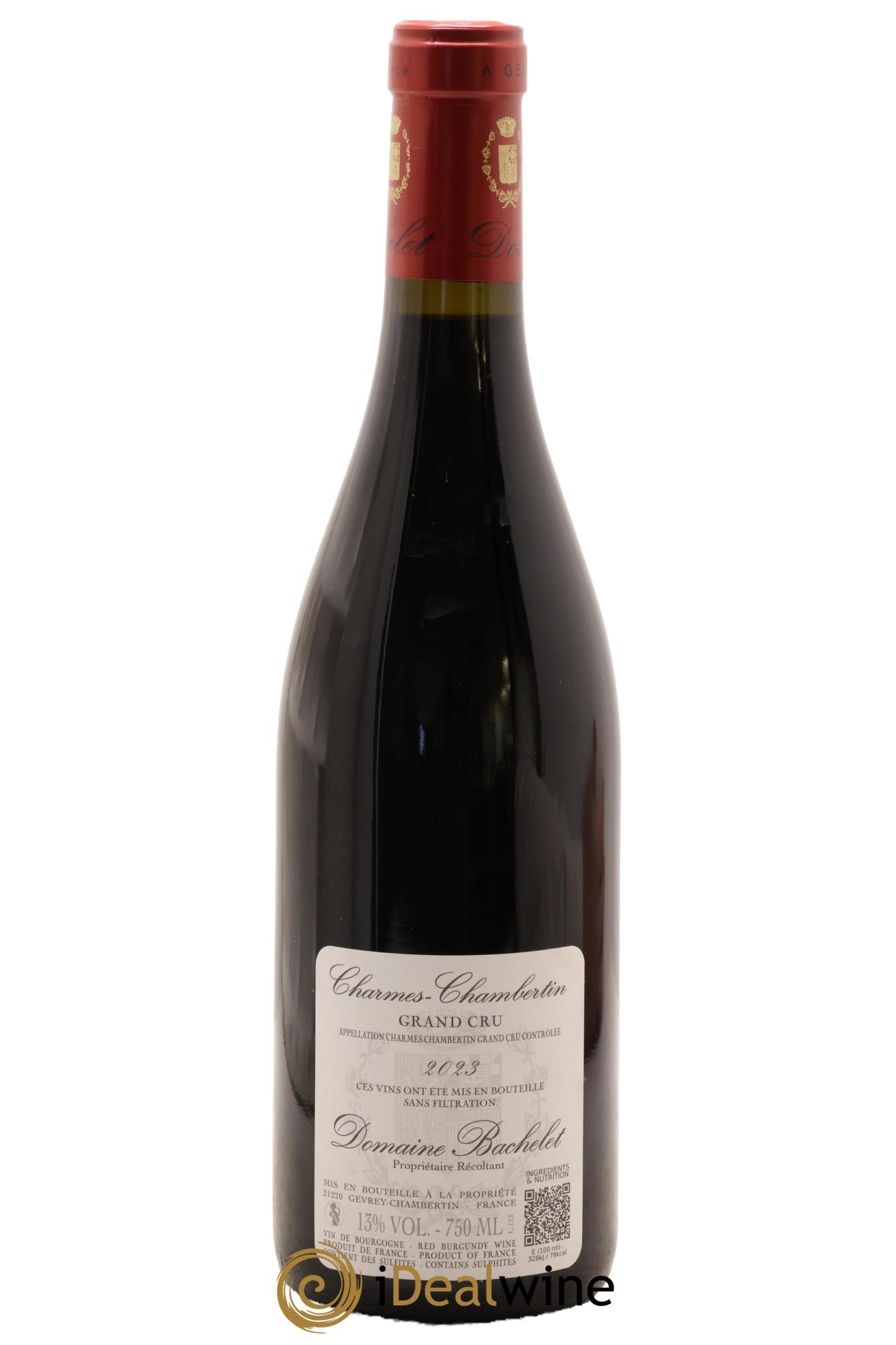 Charmes-Chambertin Grand Cru Vieilles Vignes Denis Bachelet (Domaine) 2023 - Lot of 1 bottle - 1