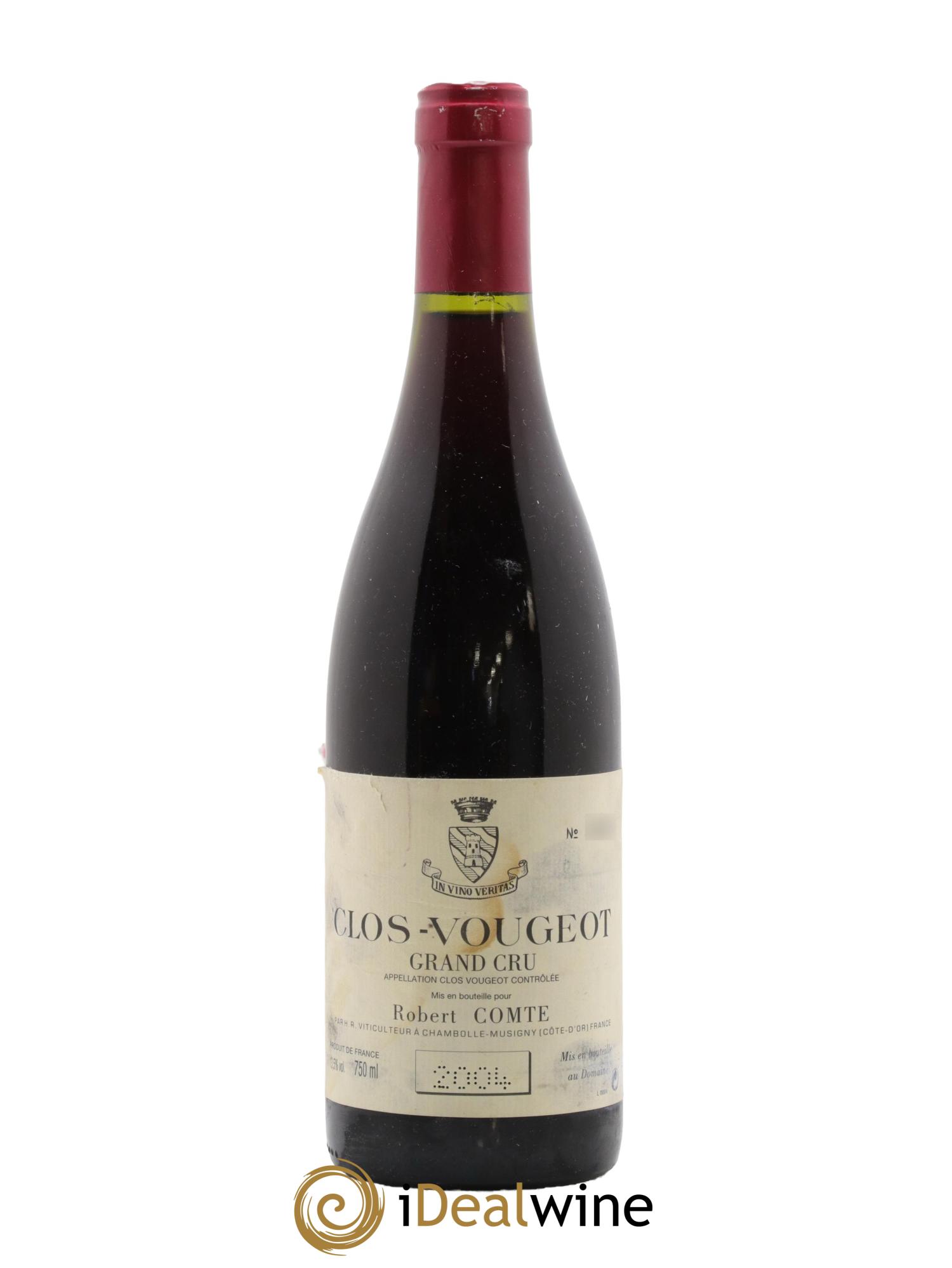Clos de Vougeot Grand Cru Robert Comte 2004 - Lotto di 1 bottiglia - 0
