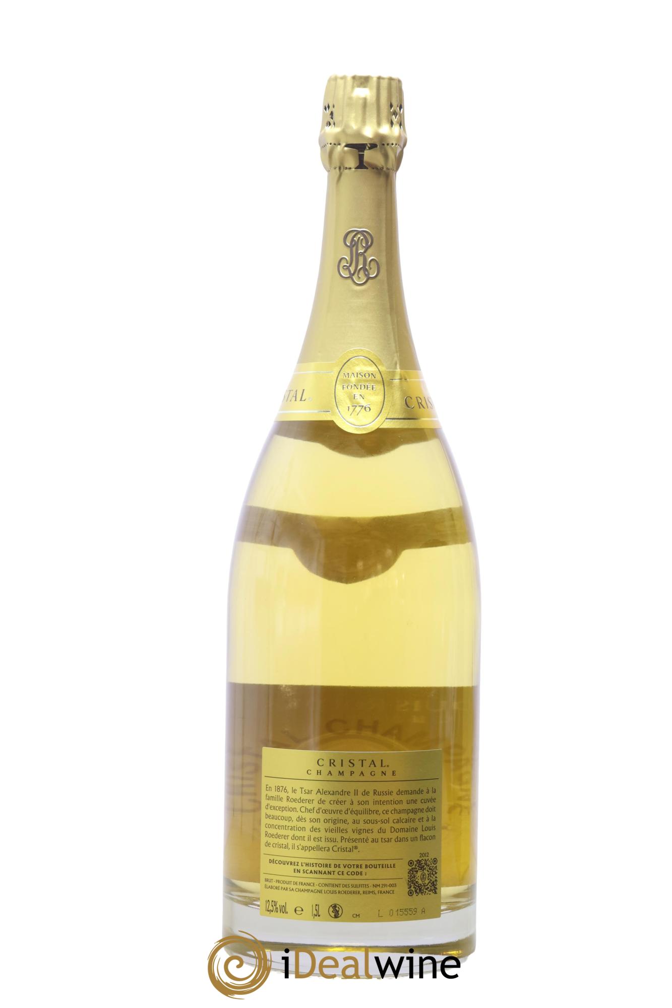 Cristal Louis Roederer 2012 - Lot de 1 magnum - 2