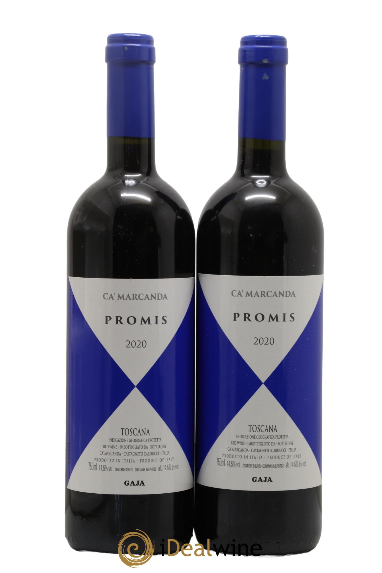 Toscana IGT Ca'Marcanda Promis Angelo Gaja 2020 - Posten von 2 Flaschen - 0