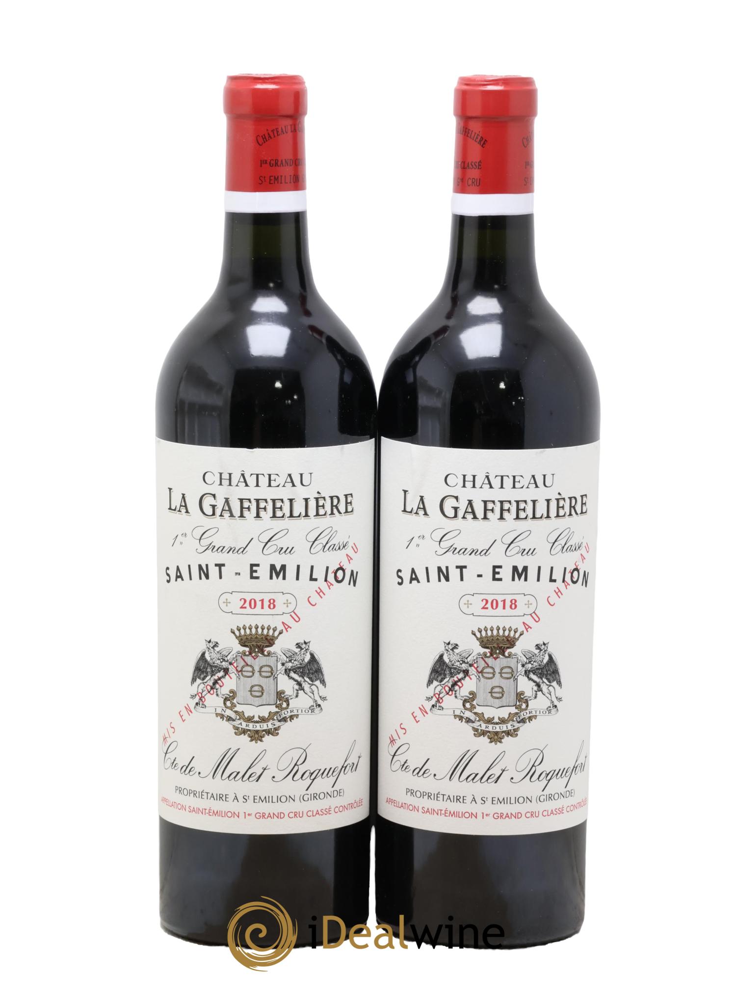 Château la Gaffelière 1er Grand Cru Classé B 2018 - Lot de 2 bouteilles - 0
