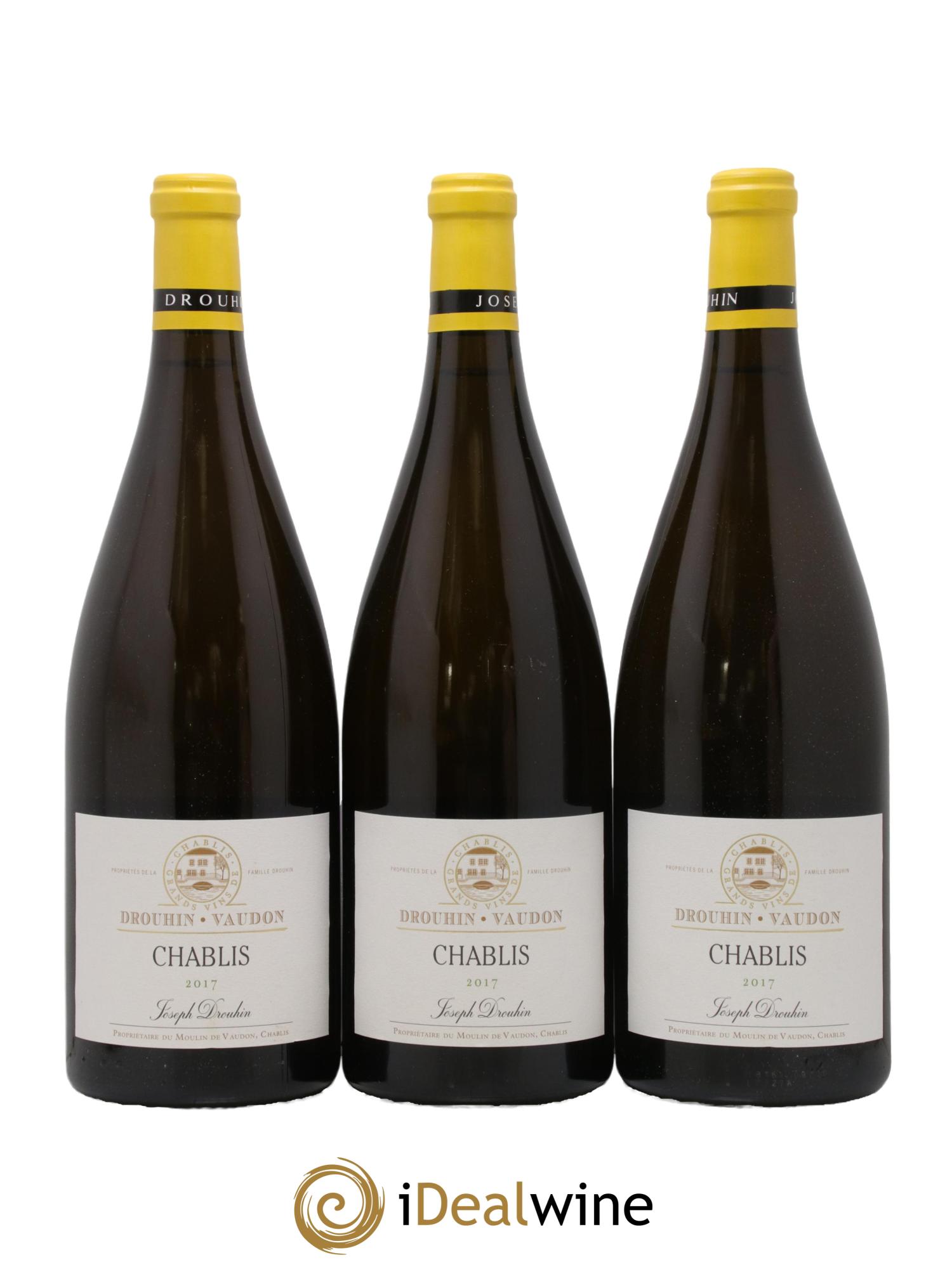 Chablis Drouhin-Vaudon (Domaine) 2017 - Lotto di 3 magnum - 0