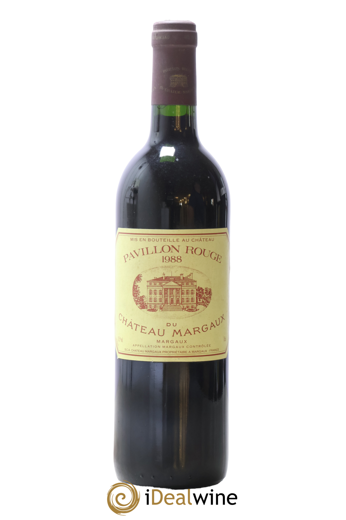 Pavillon Rouge du Château Margaux Second Vin 1988 - Lot de 1 bouteille - 0