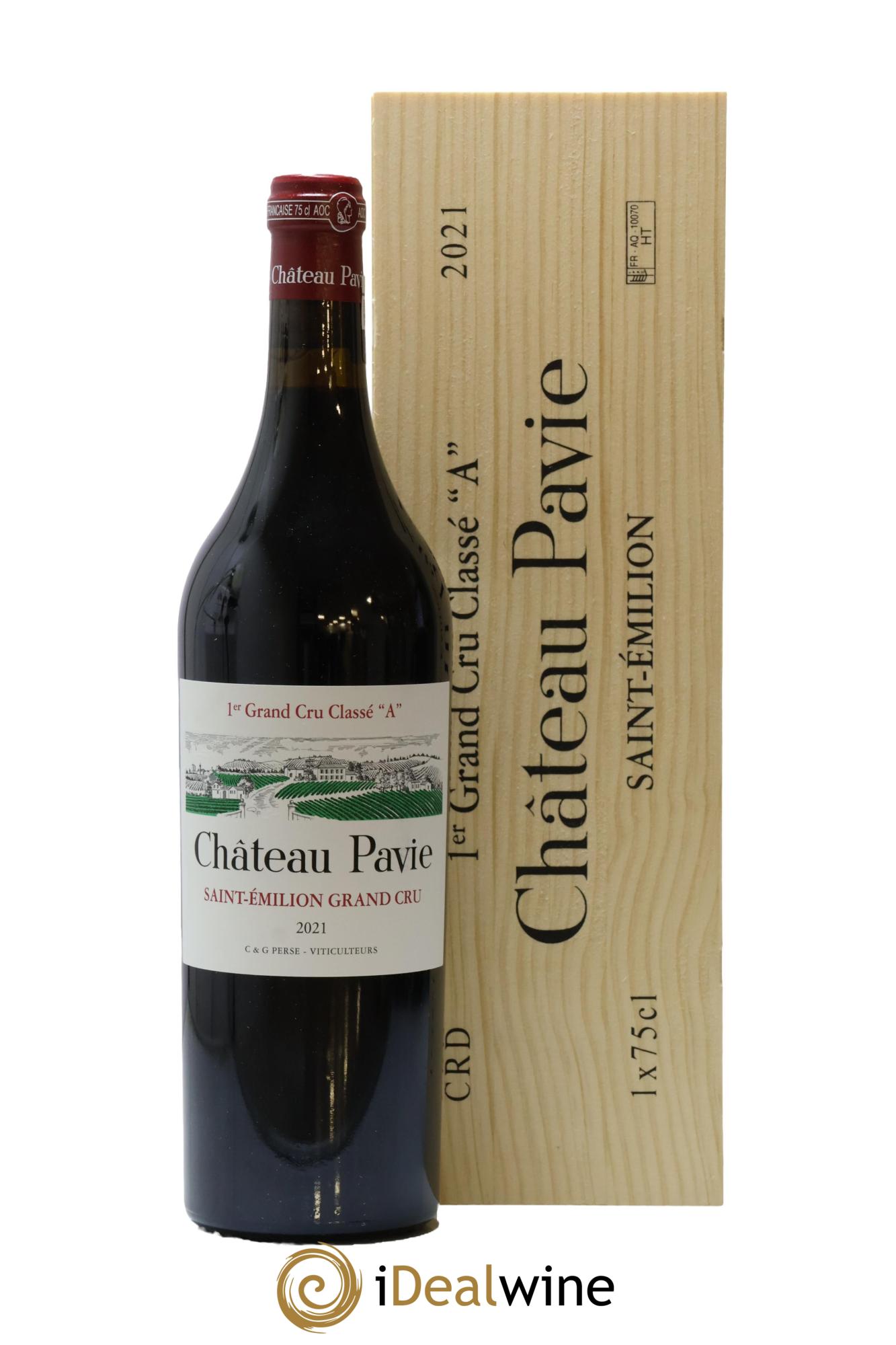 Château Pavie 1er Grand Cru Classé A 2021 - Lot de 1 bouteille - 0