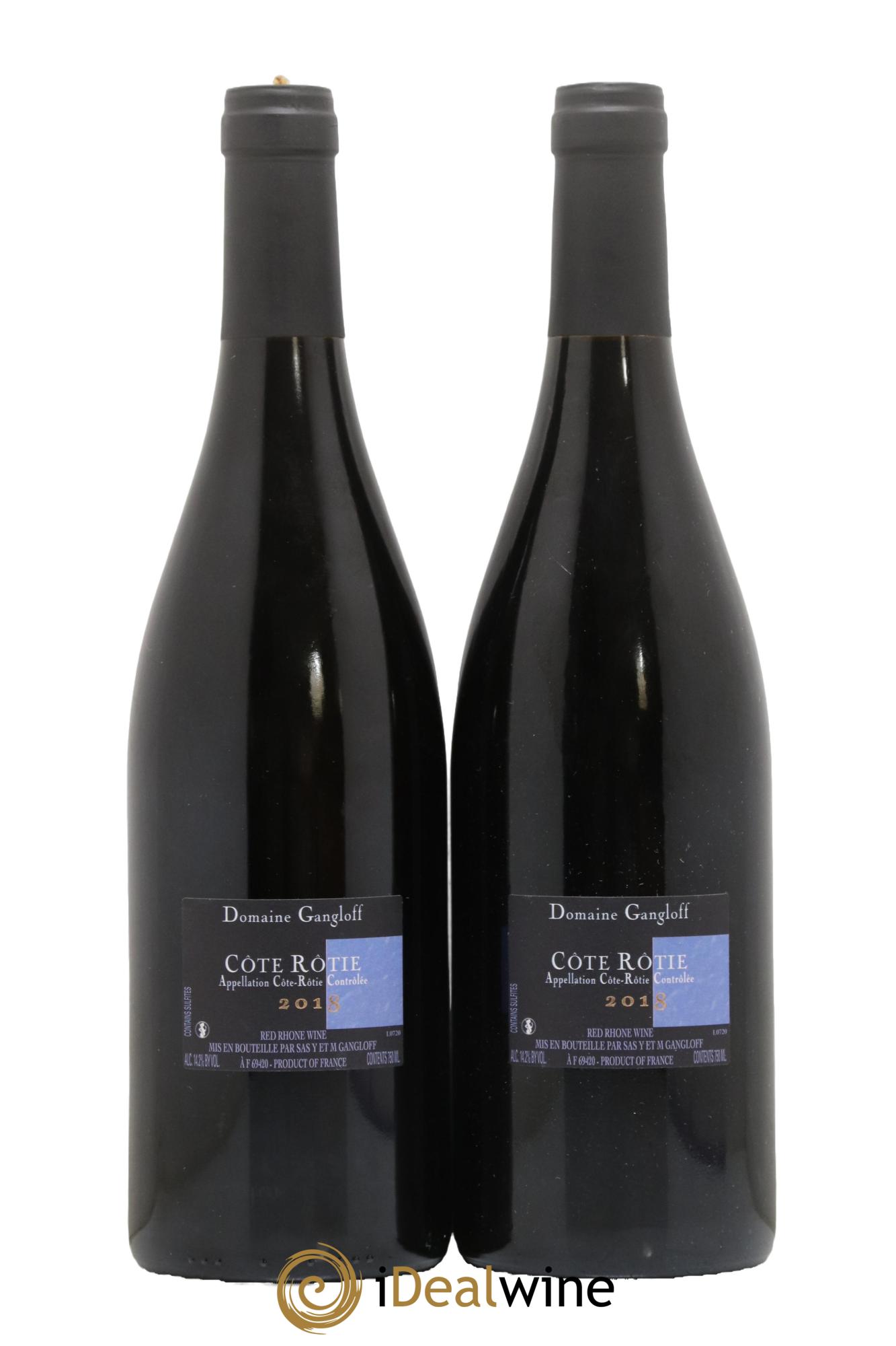 Côte-Rôtie La Barbarine Gangloff (Domaine) 2018 - Lot de 2 bouteilles - 1