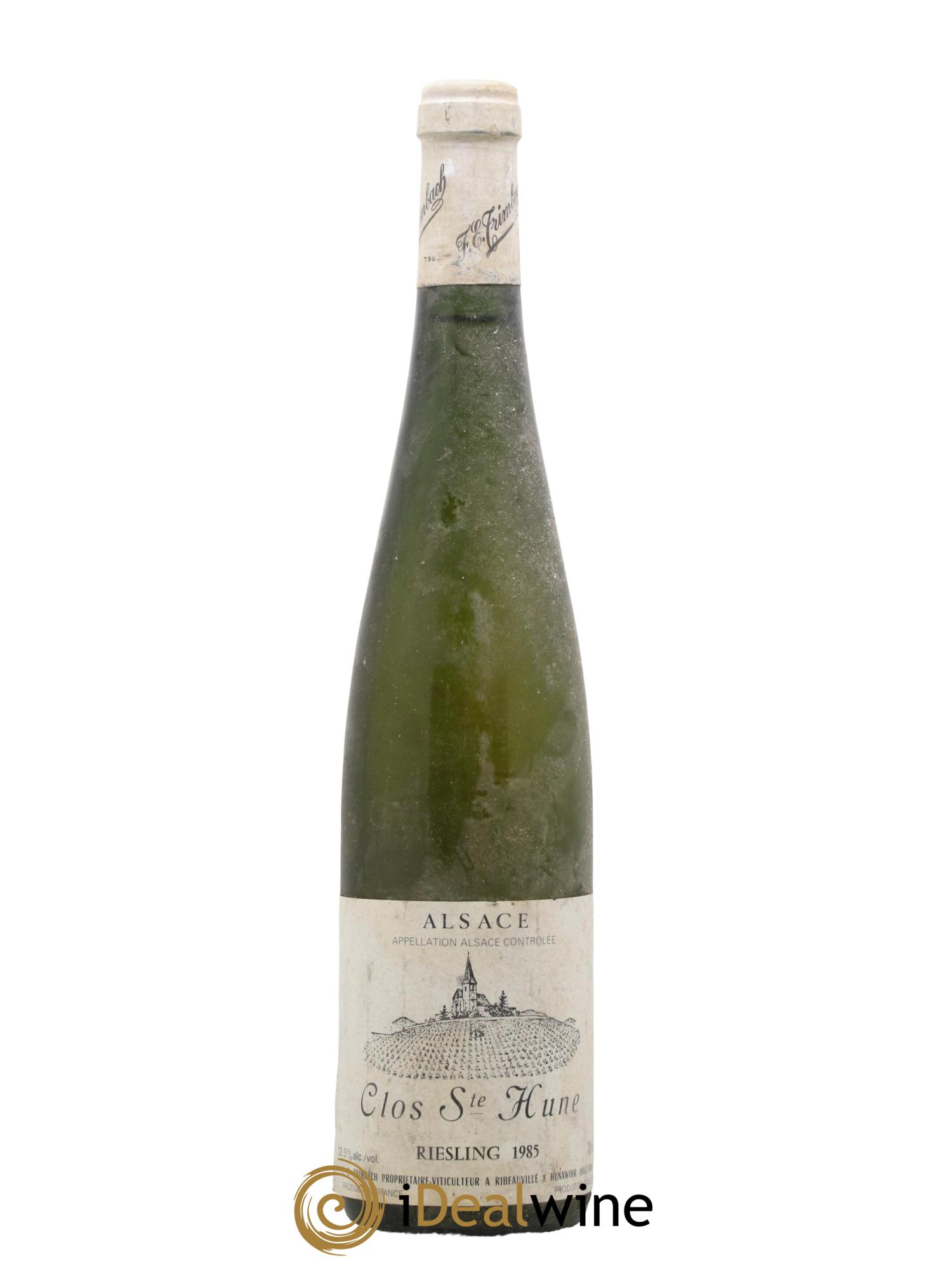 Alsace Riesling Clos Sainte-Hune Trimbach (Domaine) 1985 - Lot de 1 bouteille - 0