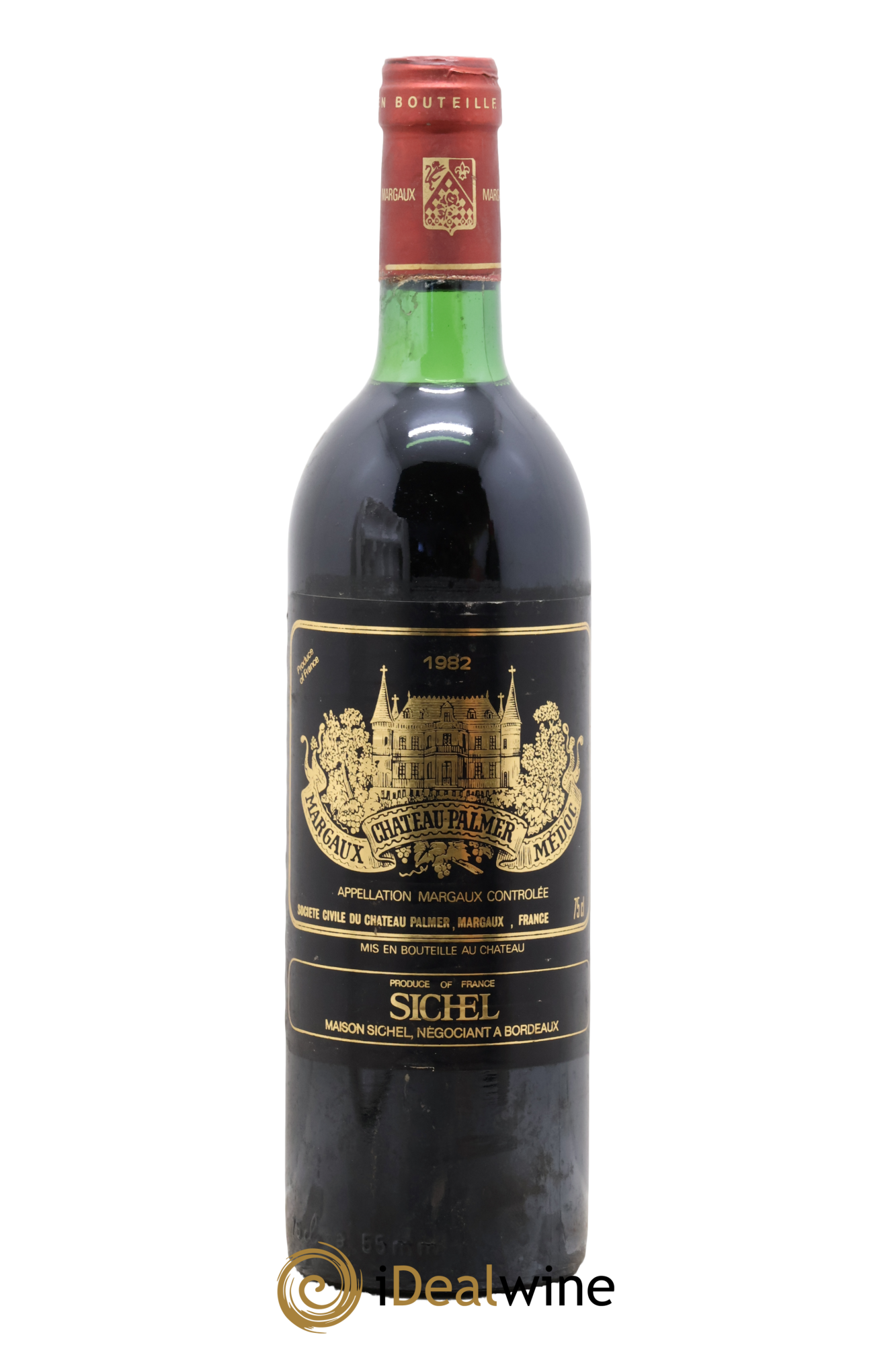 Château Palmer 3ème Grand Cru Classé 1982 - Lot de 1 bouteille - 0