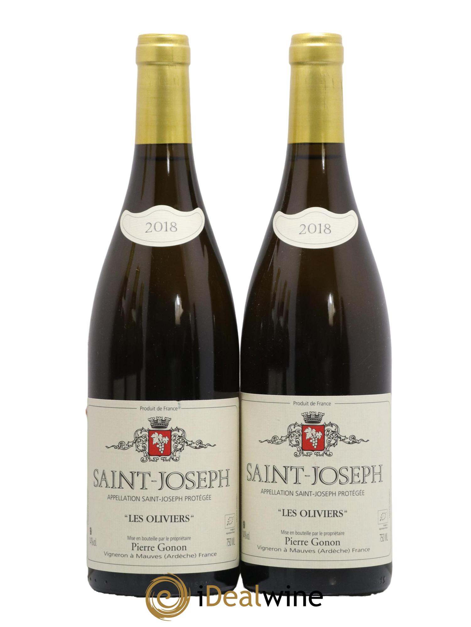 Saint-Joseph Les Oliviers Gonon (Domaine) 2018 - Lot de 2 bouteilles - 0