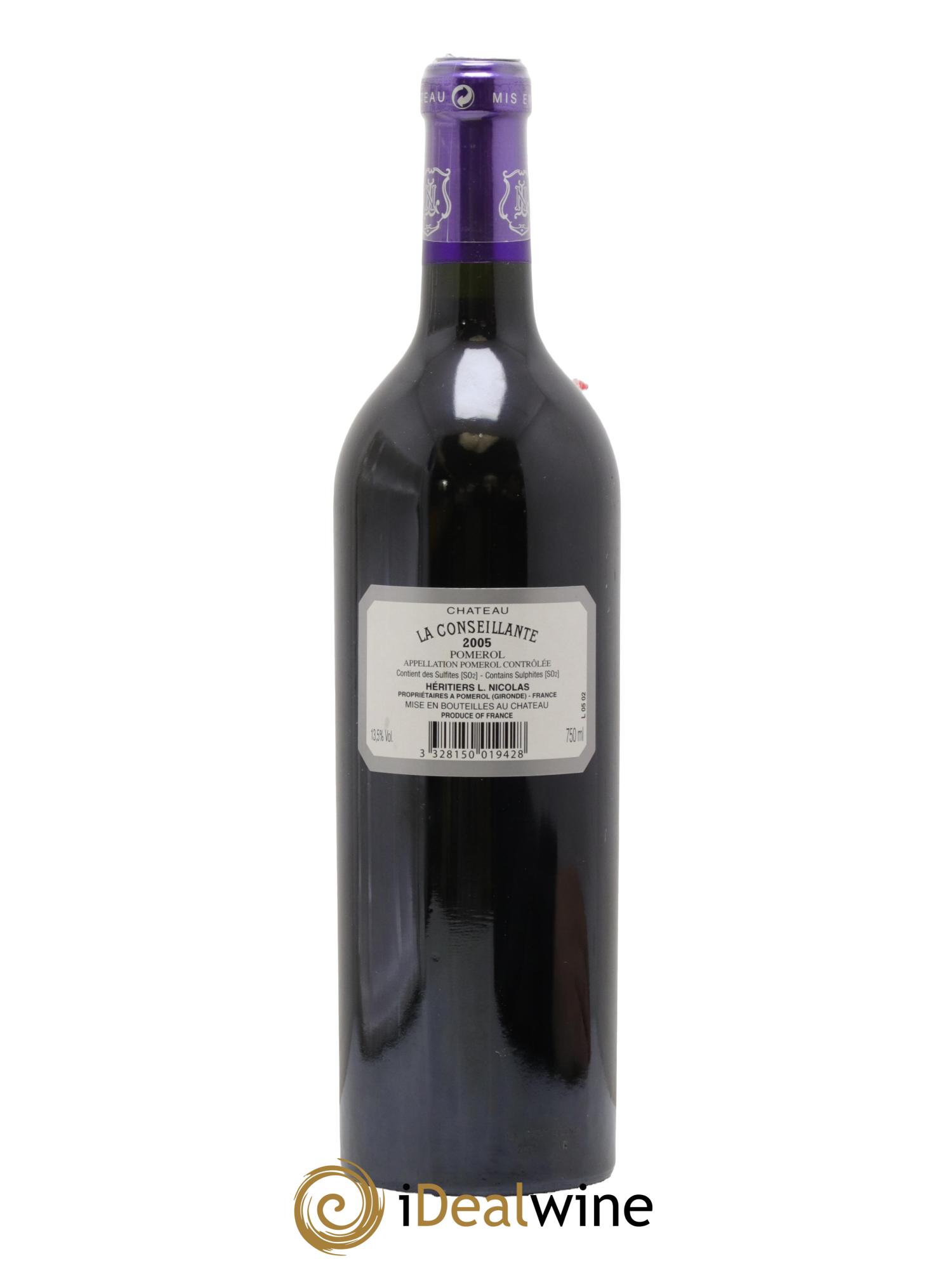 Château la Conseillante 2005 - Lot of 1 bottle - 1