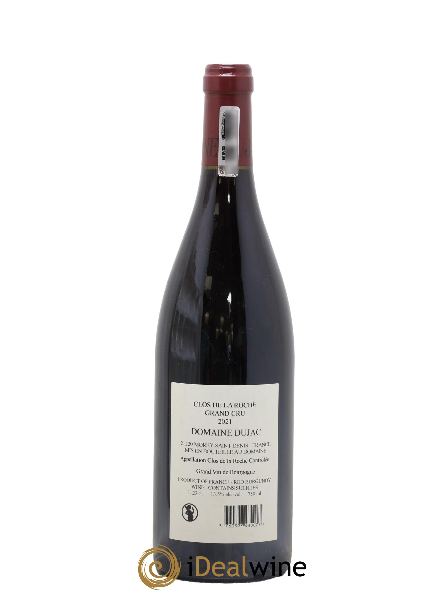Clos de la Roche Grand Cru Dujac (Domaine) 2021 - Lot de 1 bouteille - 1