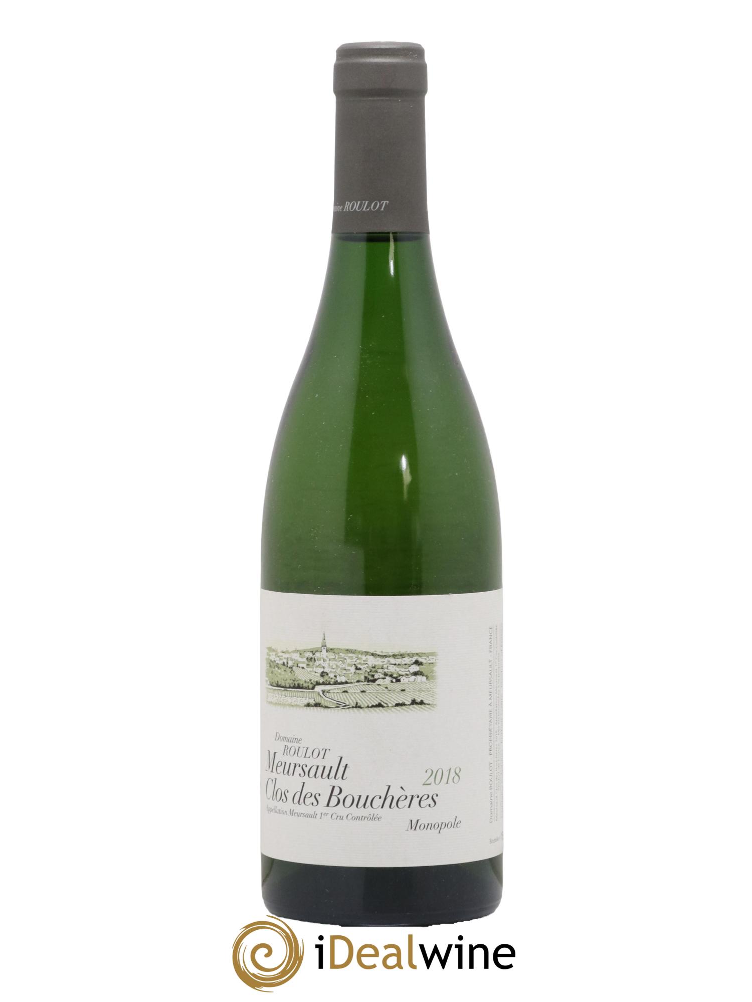 Meursault 1er Cru Clos des Bouchères Roulot (Domaine) 2018 - Lot de 1 bouteille - 0