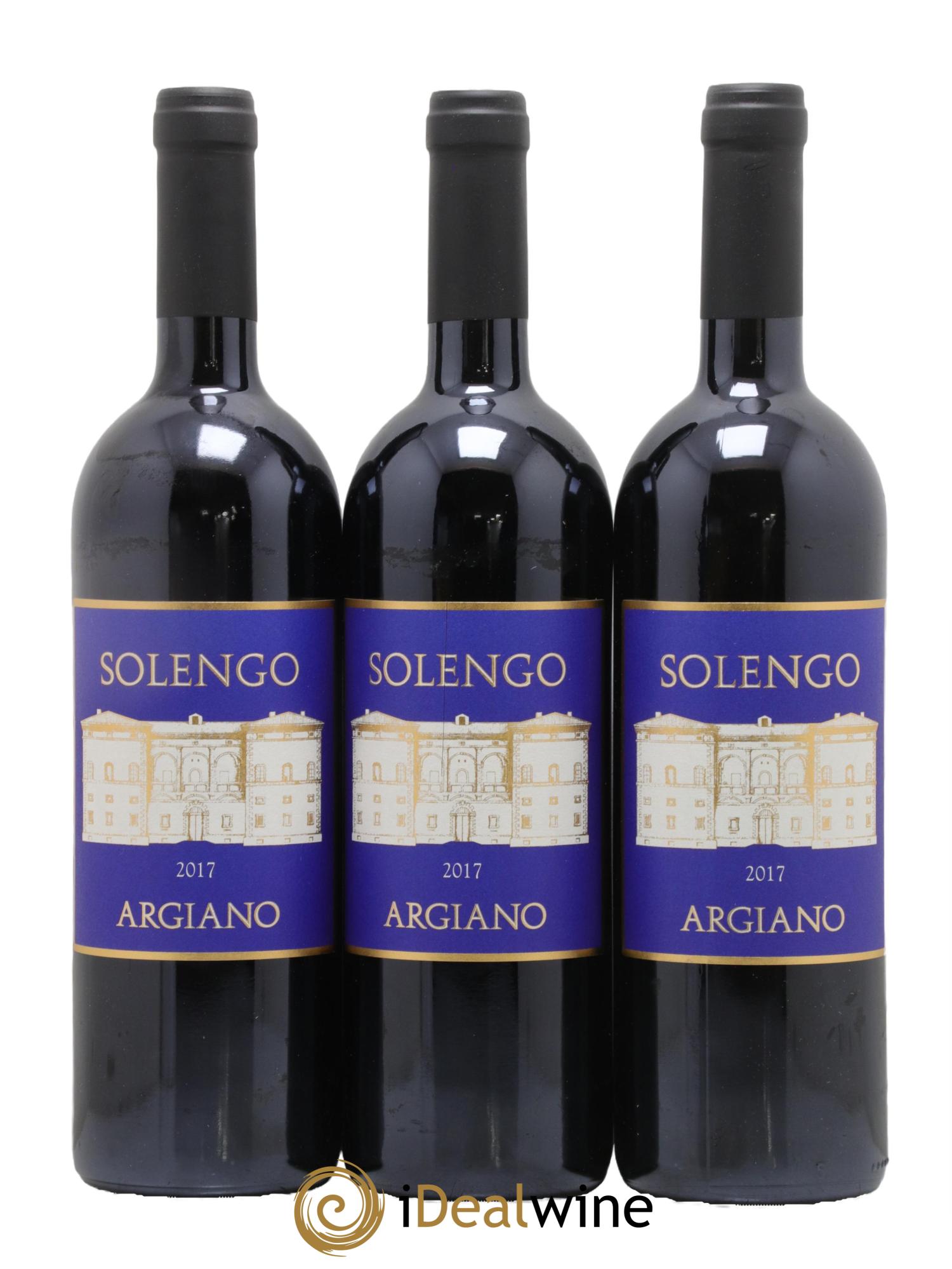 Vin de Pays de Toscane Solengo Argiano 2017 - Lot of 3 bottles - 0