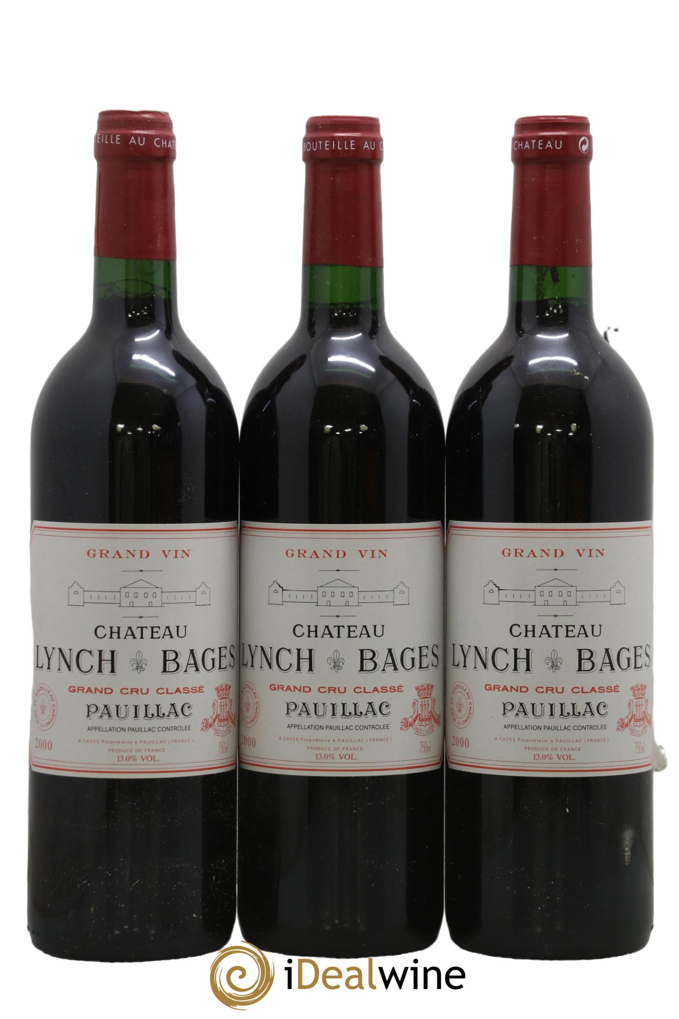 Château Lynch Bages 5ème Grand Cru Classé 2000 - Lot of 12 bottles - 4