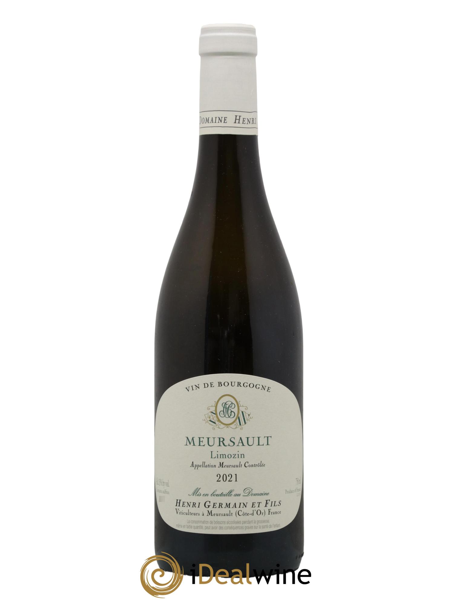 Meursault Limozin Henri Germain 2021 - Lot de 1 bouteille - 0