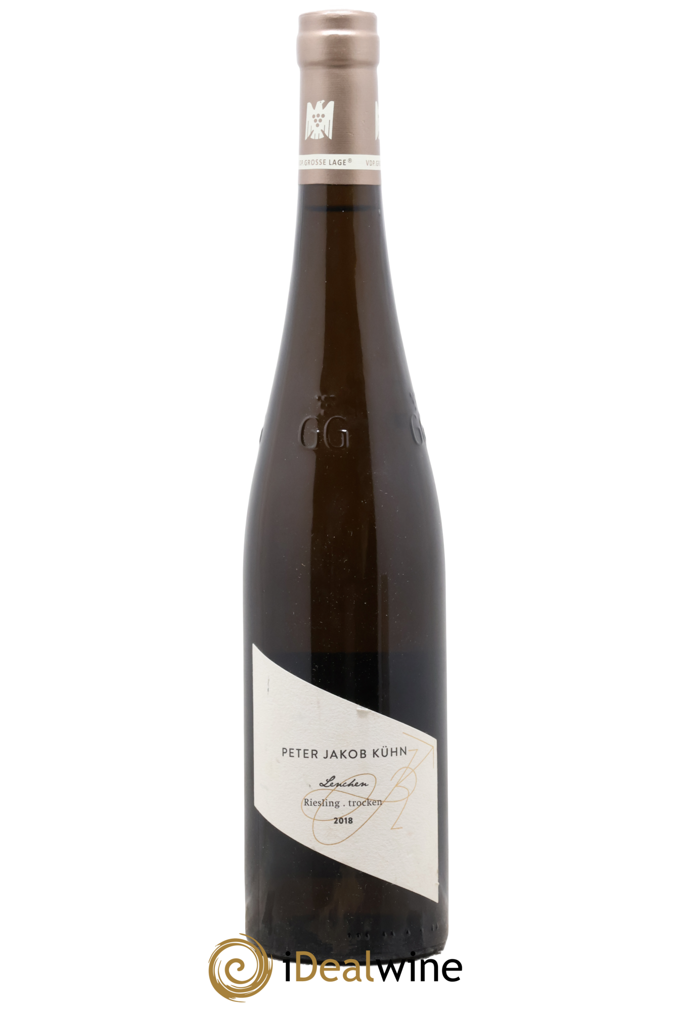Allemagne Rheingau Hallgartener Hendelberg Riesling Trocken Peter Jakob Kühn 2018 - Lot de 1 bouteille - 1