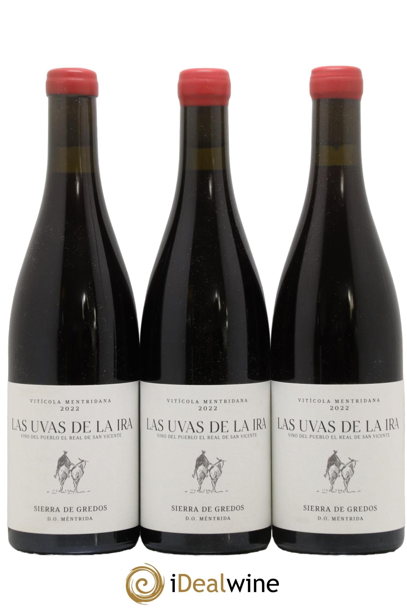 Méntrida DO Viticola Mentridana (anciennement Daniel Jimenez-Landi) Las Uvas de la Ira 2022 - Lotto di 3 bottiglie - 0