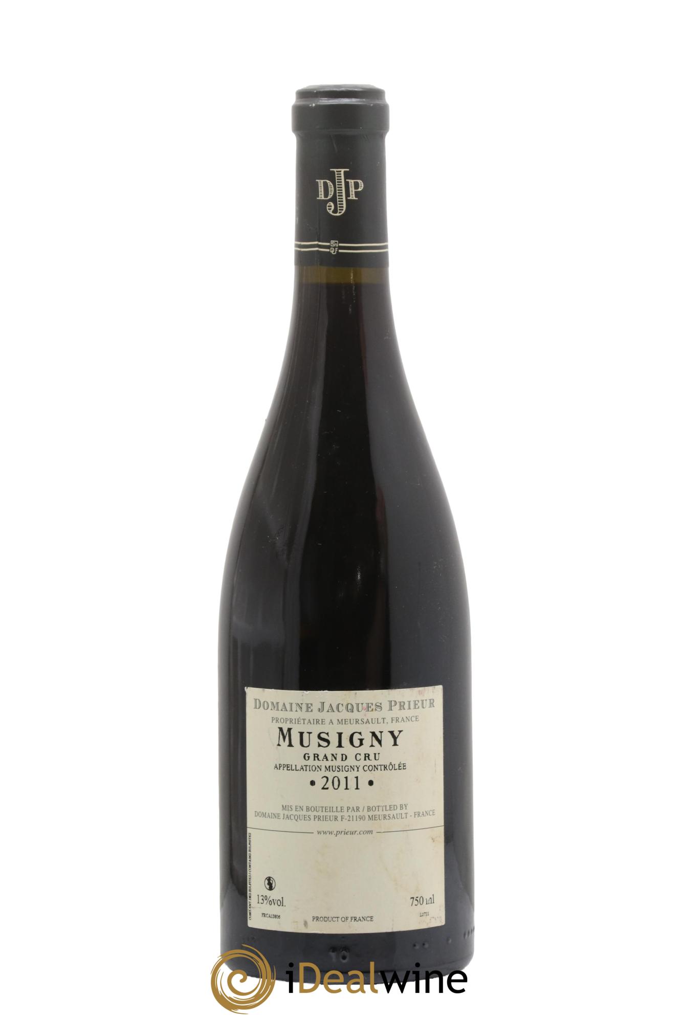 Musigny Grand Cru Jacques Prieur (Domaine) 2011 - Lot of 1 bottle - 1