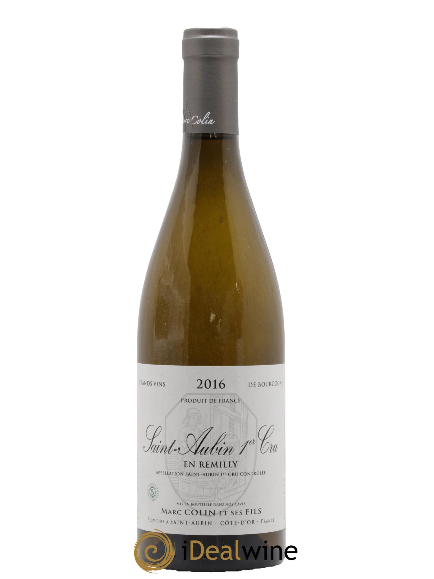 Saint-Aubin 1er Cru En Rémilly Marc Colin & Fils 2016 - Lot de 1 bouteille - 0