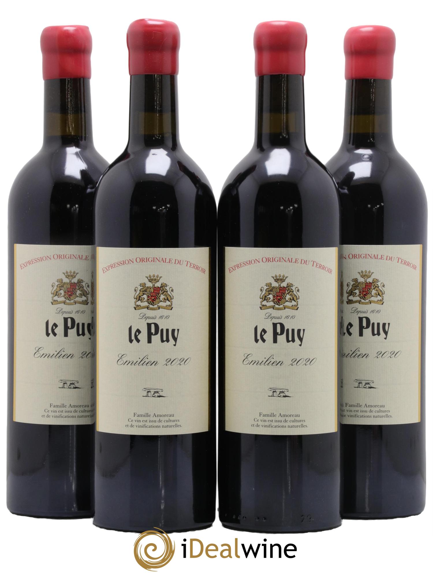 Le Puy - Cuvée Emilien 2020 - Lot de 4 bouteilles - 0
