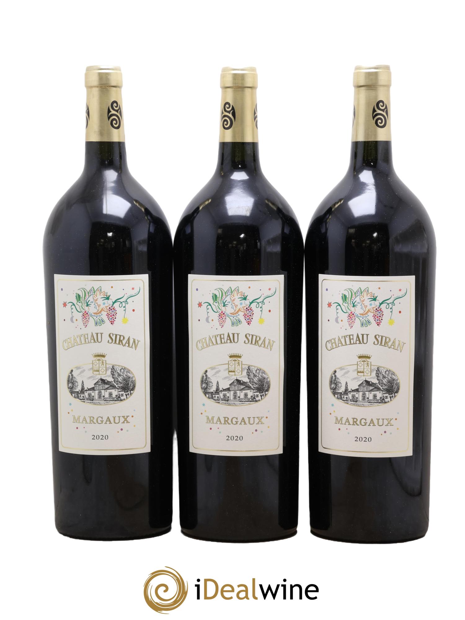 Château Siran 2020 - Lot of 3 magnums - 0