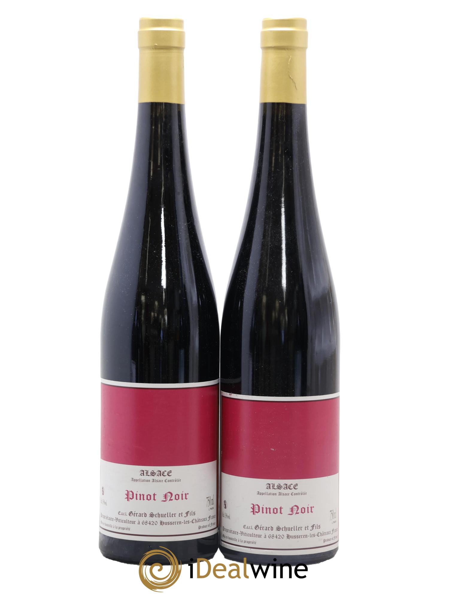 Alsace Pinot noir Le Chant des Oiseaux Gérard Schueller (Domaine) 2022 - Lot de 2 bouteilles - 0