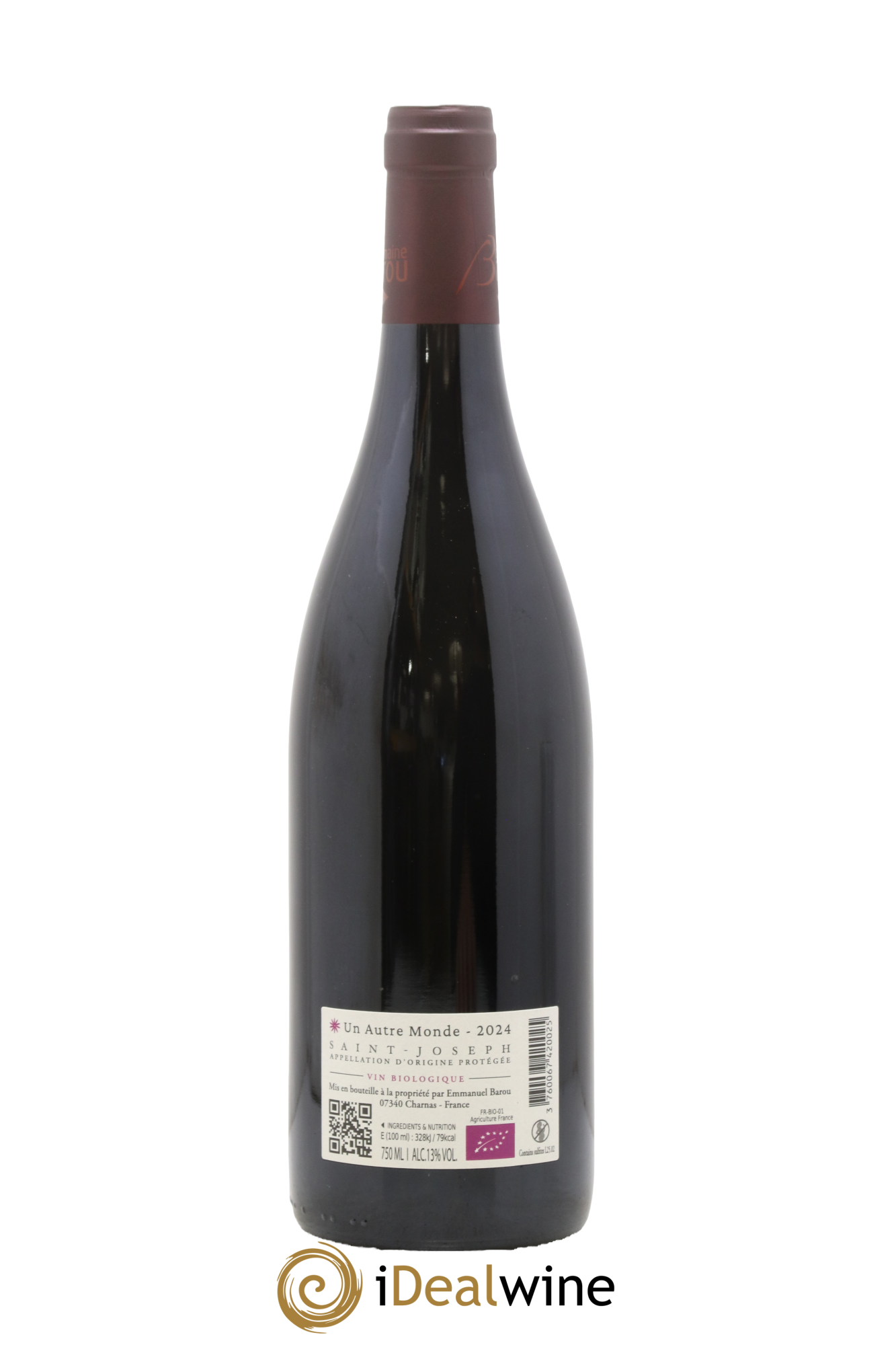 Saint-Joseph Un Autre Monde Domaine Barou 2024 - Lot de 1 bouteille - 1