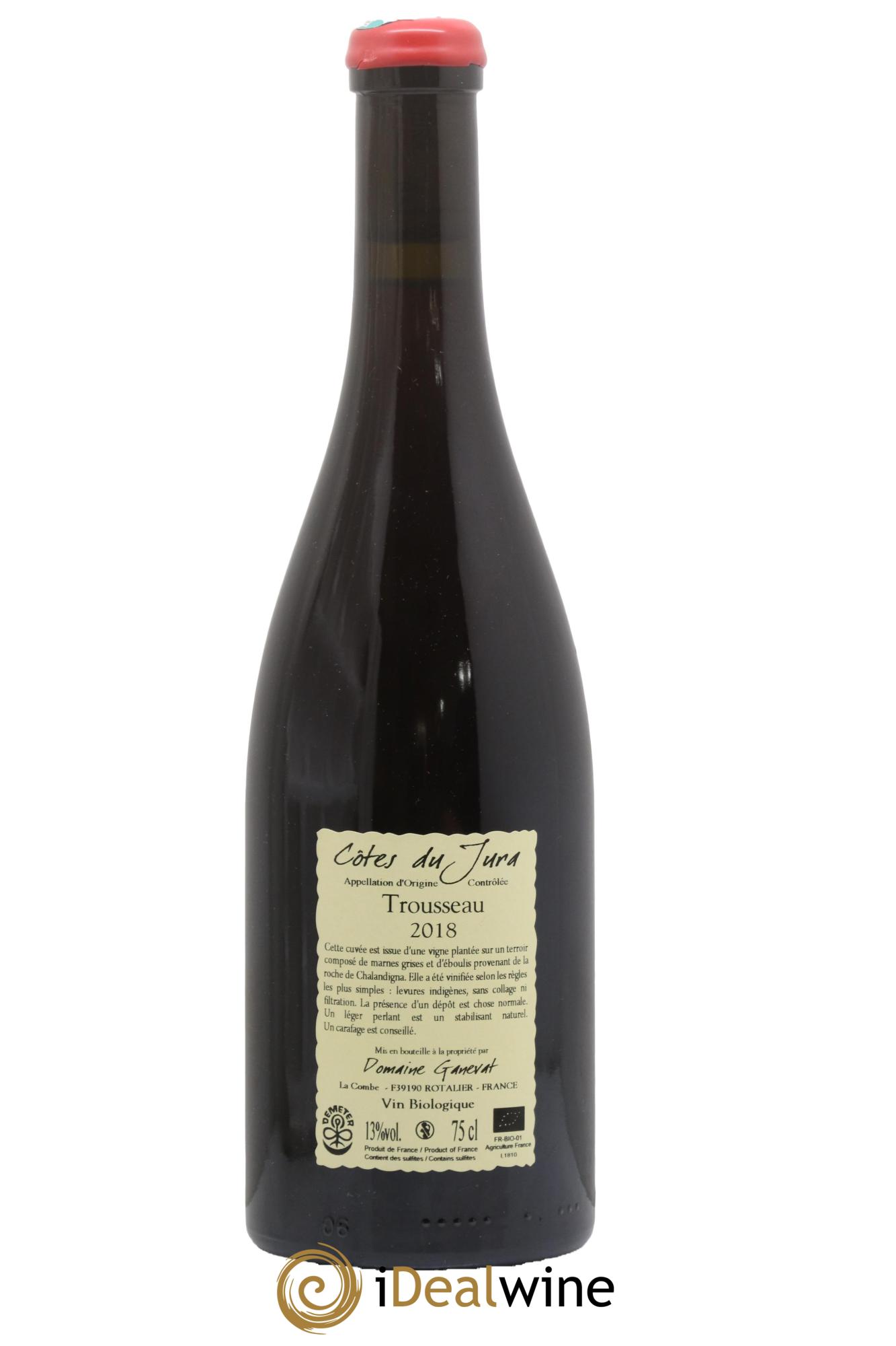 Côtes du Jura Plein Sud Jean-François Ganevat (Domaine) 2018 - Lotto di 1 bottiglia - 1