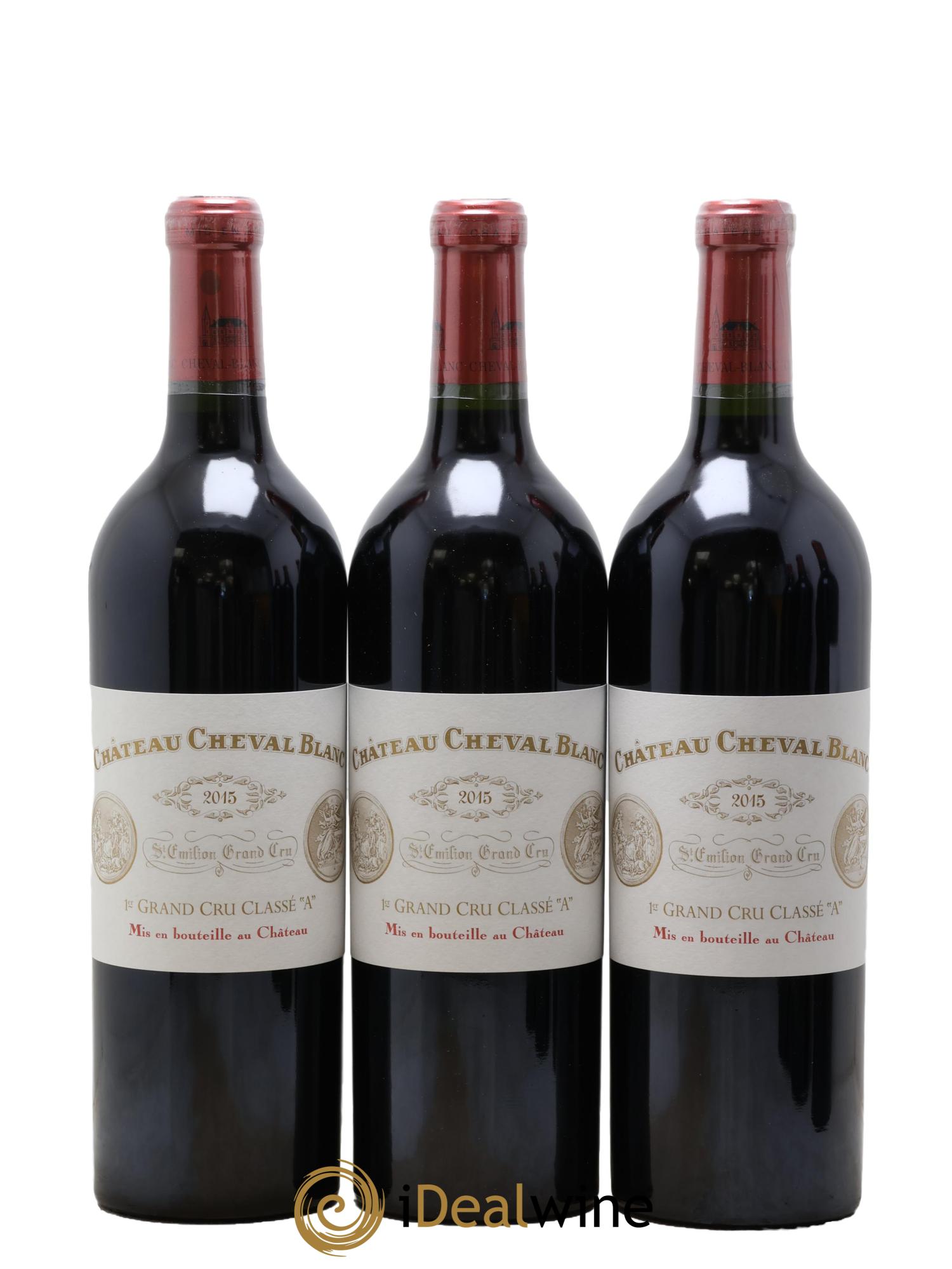 Château Cheval Blanc 1er Grand Cru Classé A 2015 - Lot de 6 bouteilles - 3