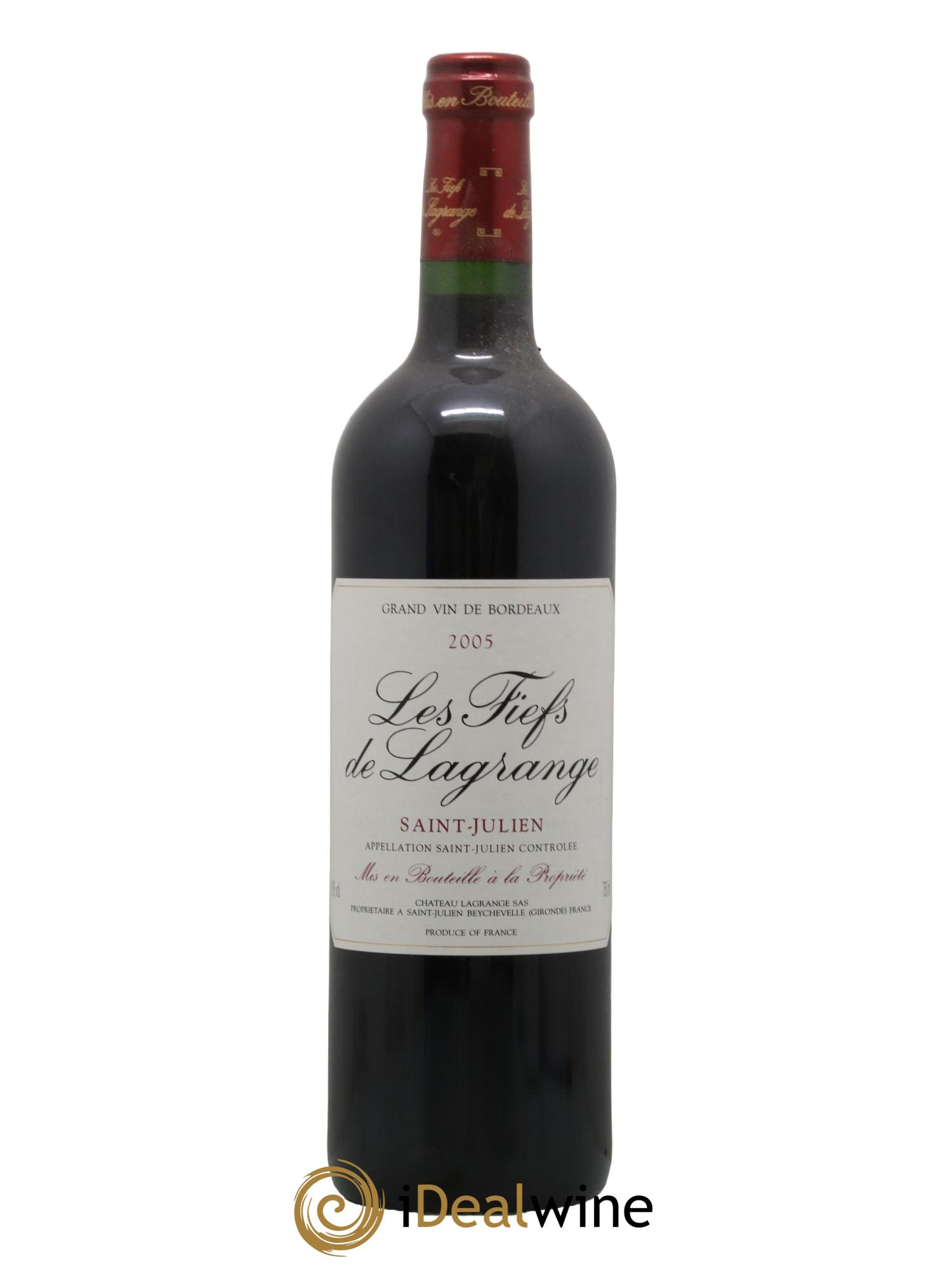 Les Fiefs de Lagrange Second Vin 2005 - Lotto di 1 bottiglia - 0
