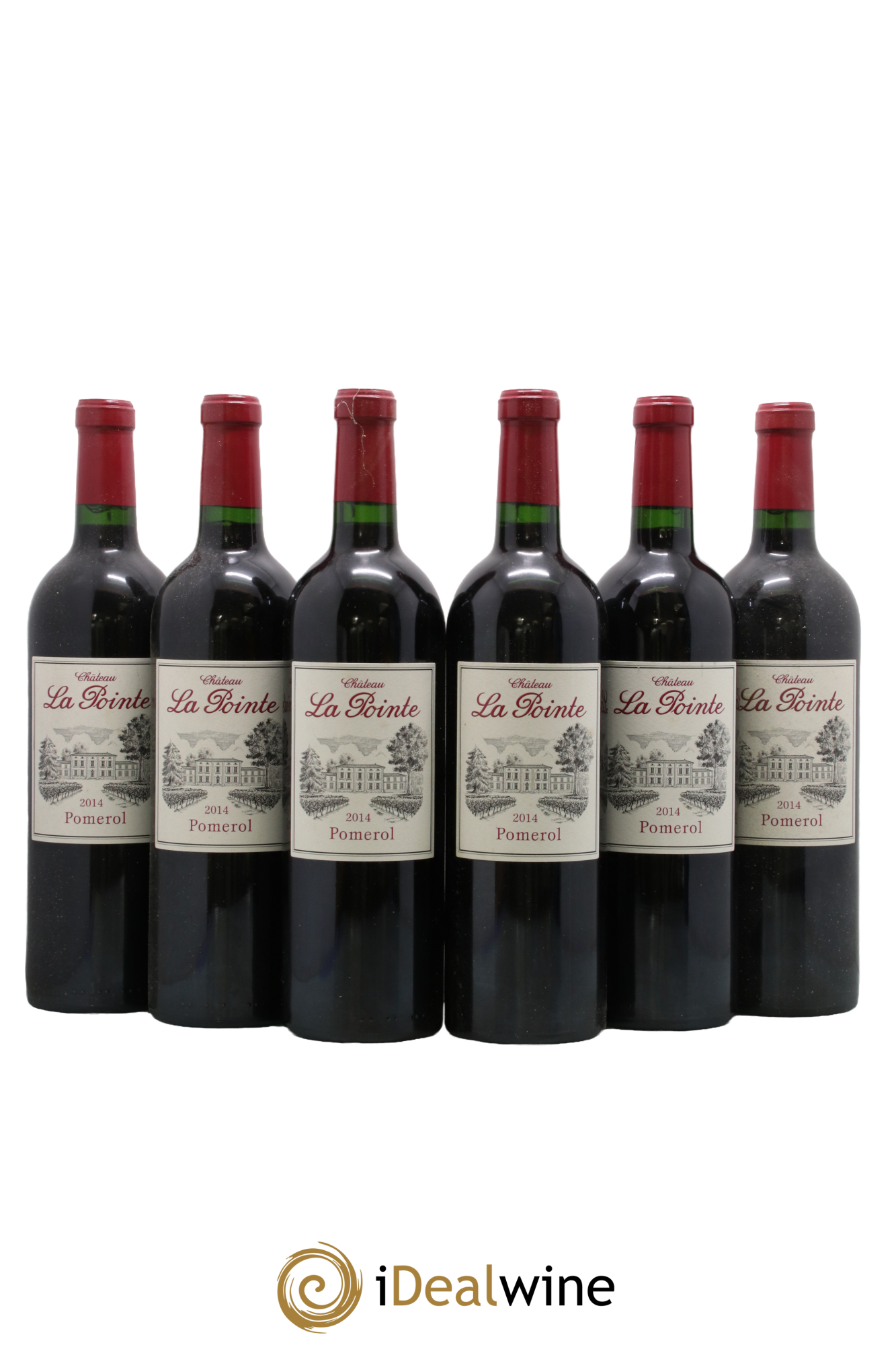 Château la Pointe 2014 - Lot of 6 bottles - 0
