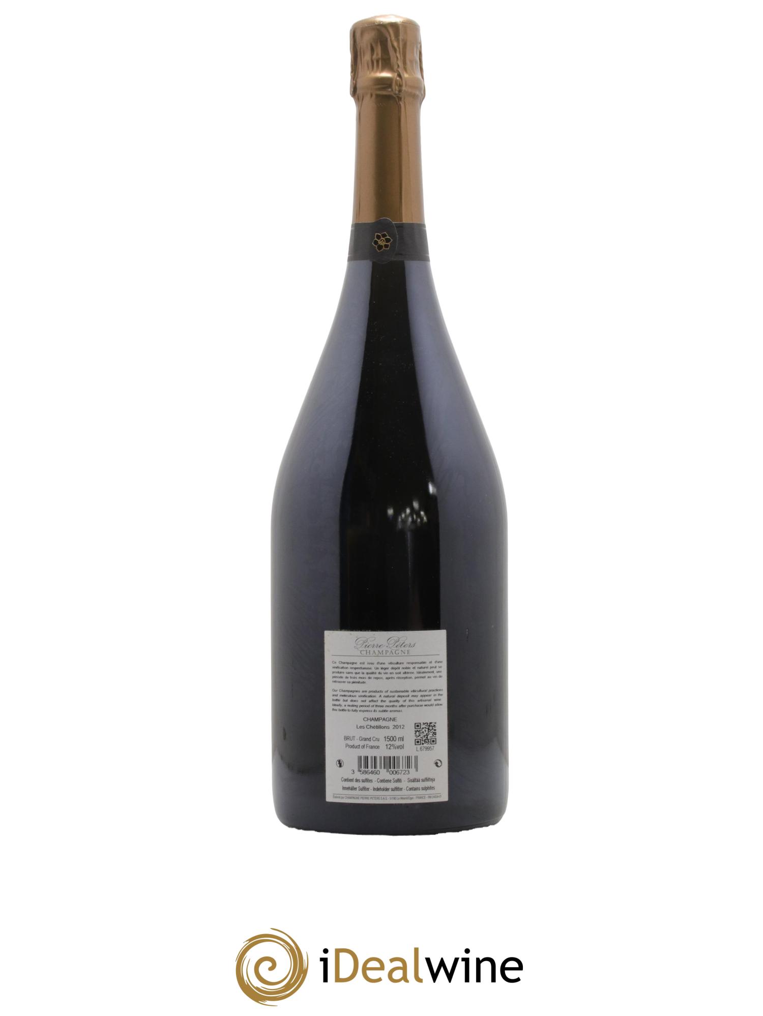 Cuvée Spéciale les Chétillons Blanc de Blancs Brut Pierre Péters 2012 - Lot of 1 magnum - 1