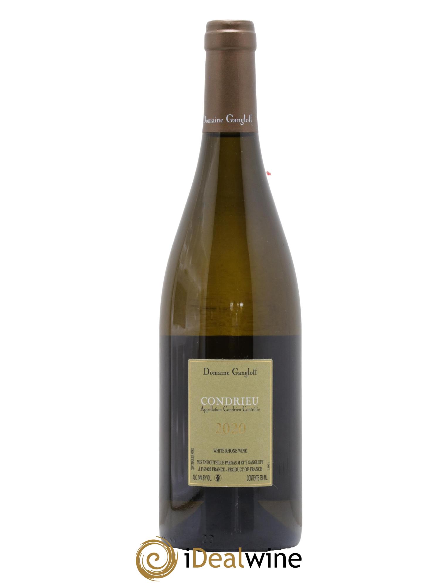 Condrieu Domaine Gangloff (Domaine) 2020 - Lot de 1 bouteille - 1