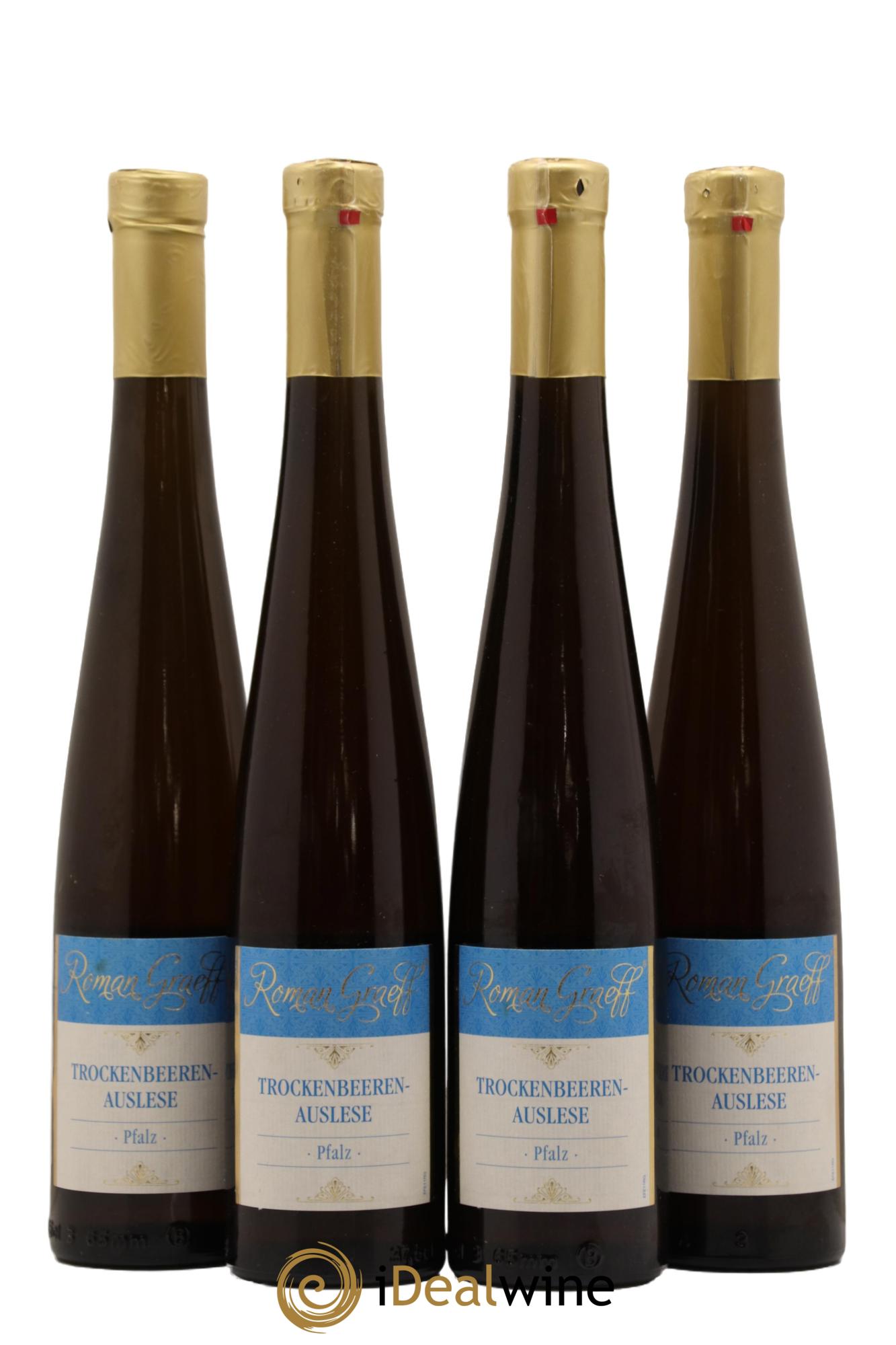 Allemagne Pfalz Trockenbeerenauslese Roman Graeff 2015 - Posten von 4 Demi-Flaschen - 0