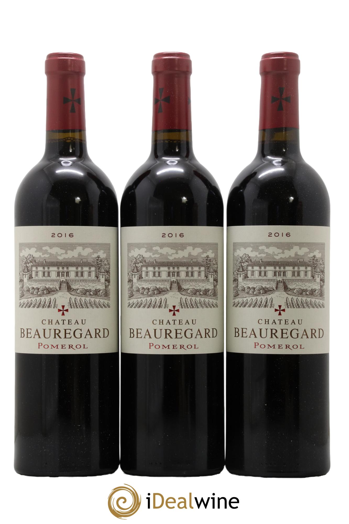 Château Beauregard 2016 - Lot de 3 bouteilles - 0