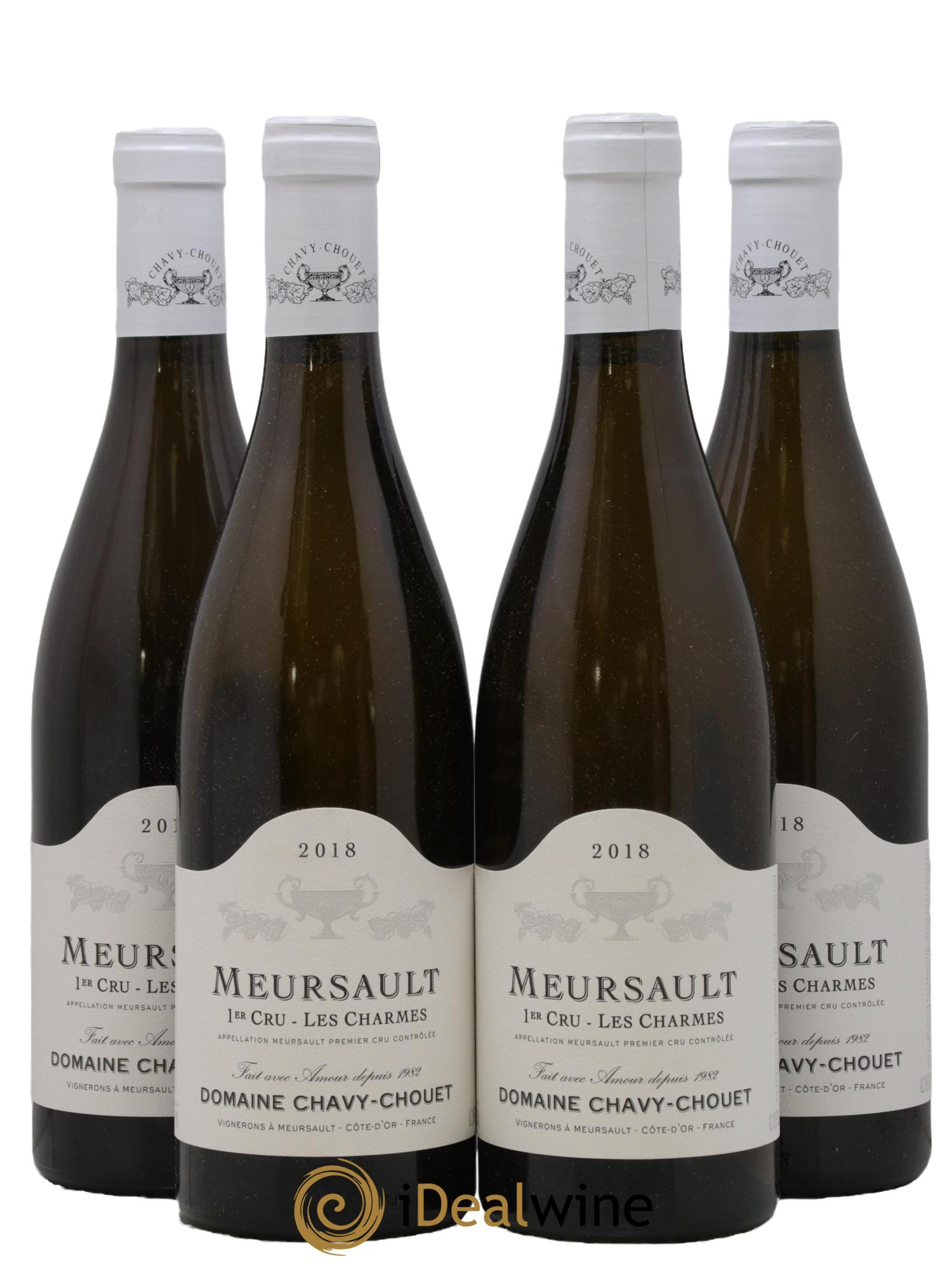Meursault 1er Cru Les Charmes Chavy-Chouet 2018 - Lot de 4 bouteilles - 0