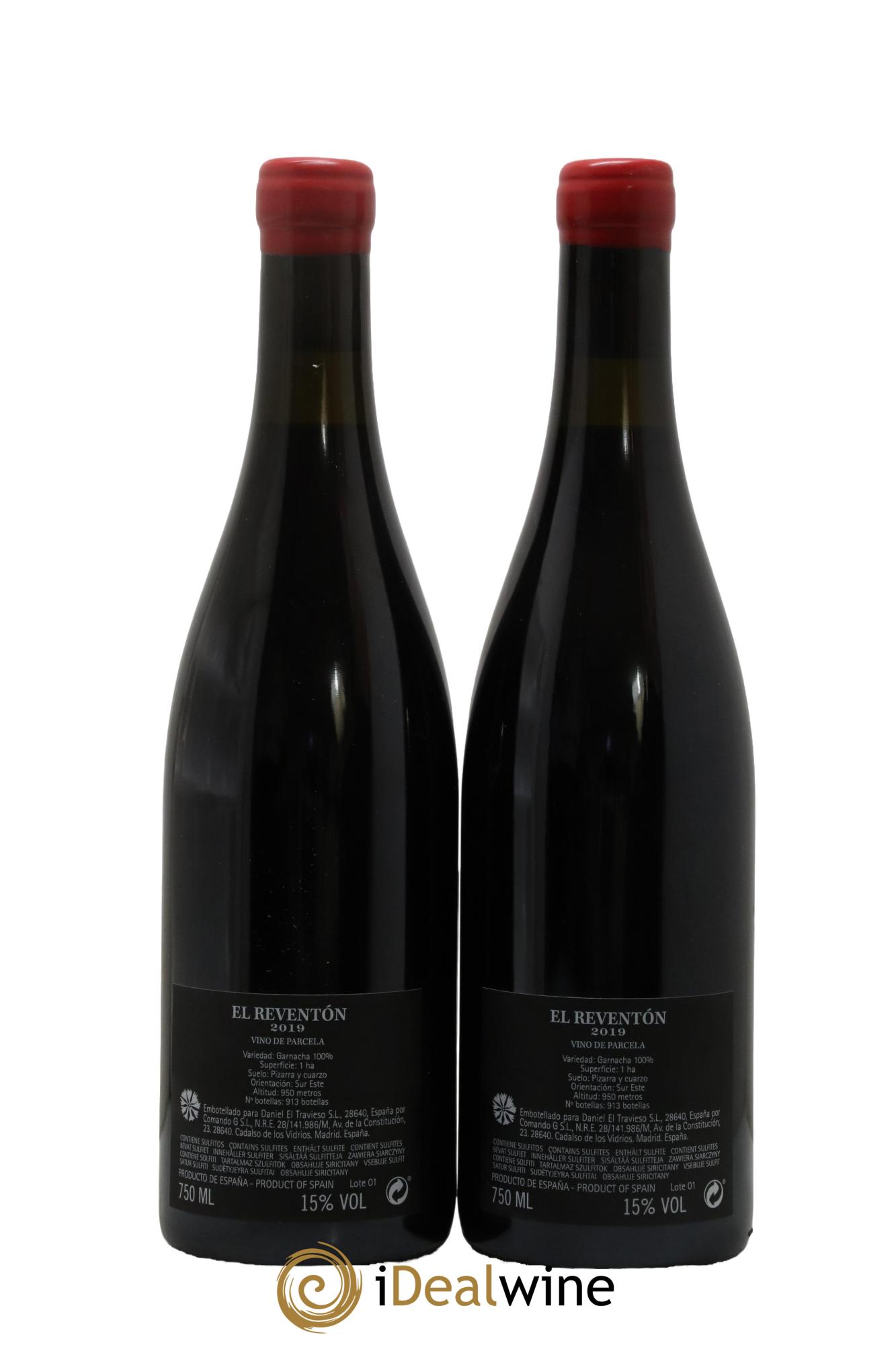Castilla y Léon Comando G (anciennement Daniel Jimenez-Landi) El Reventon 2019 - Lot of 2 bottles - 1