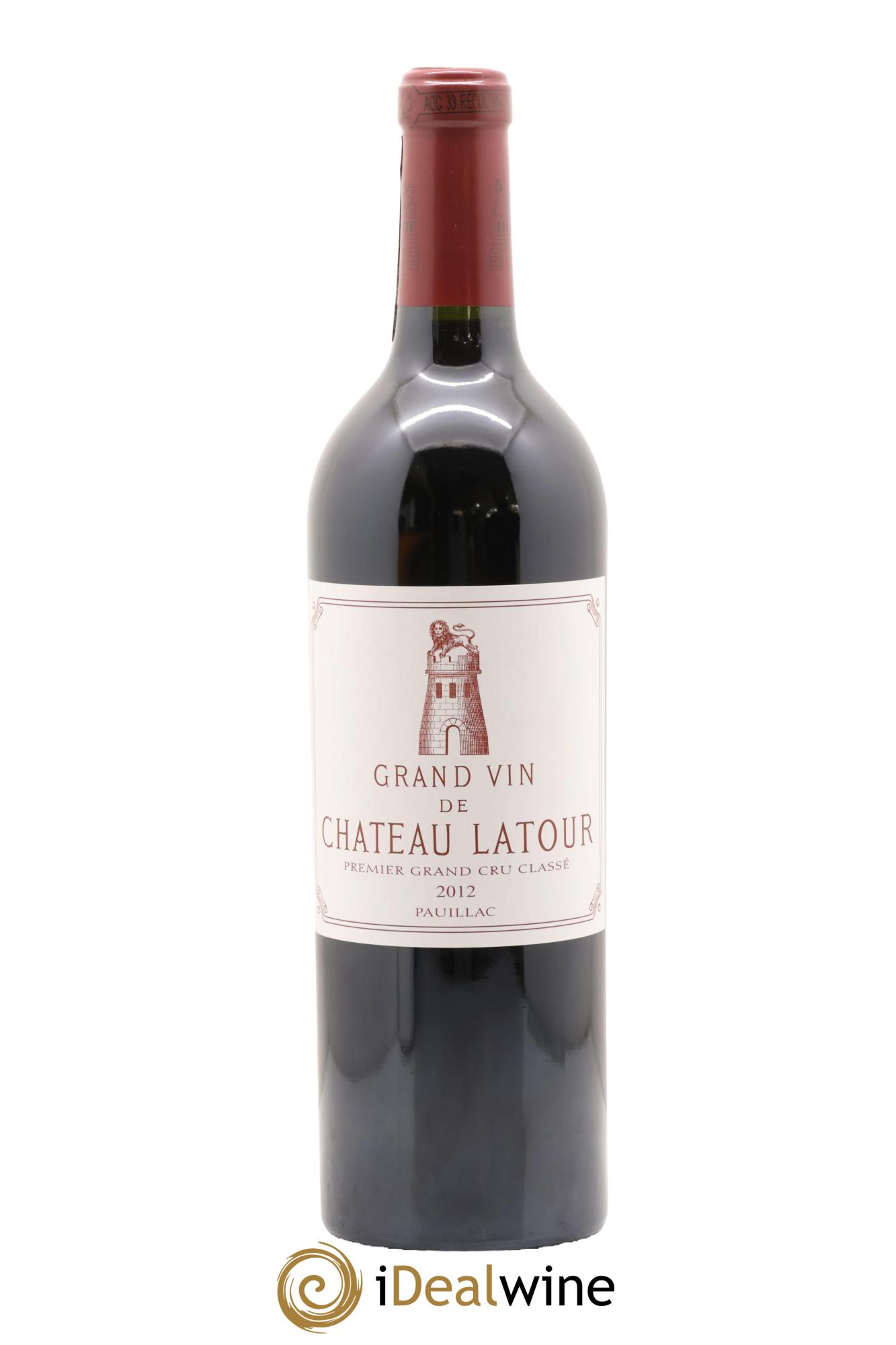 Château Latour 1er Grand Cru Classé 2012 - Posten von 1 Flasche - 0