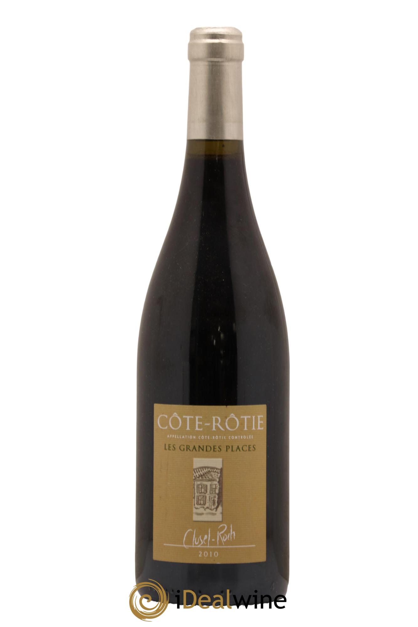 Côte-Rôtie Les Grandes Places Clusel-Roch 2010 - Posten von 1 Flasche - 0