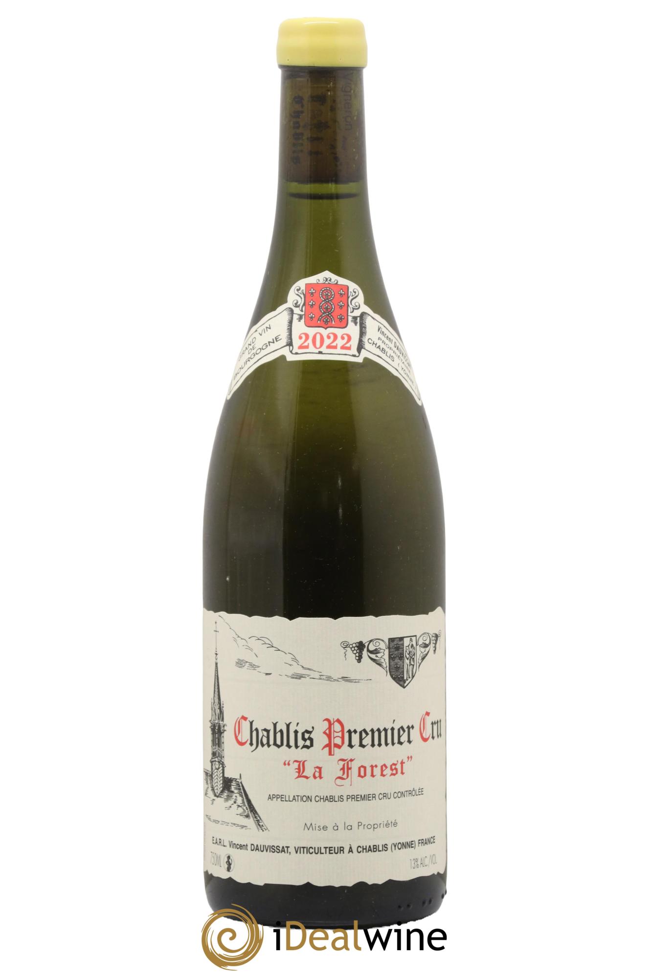 Chablis 1er Cru La Forest Vincent Dauvissat (Domaine) 2022 - Posten von 1 Flasche - 0