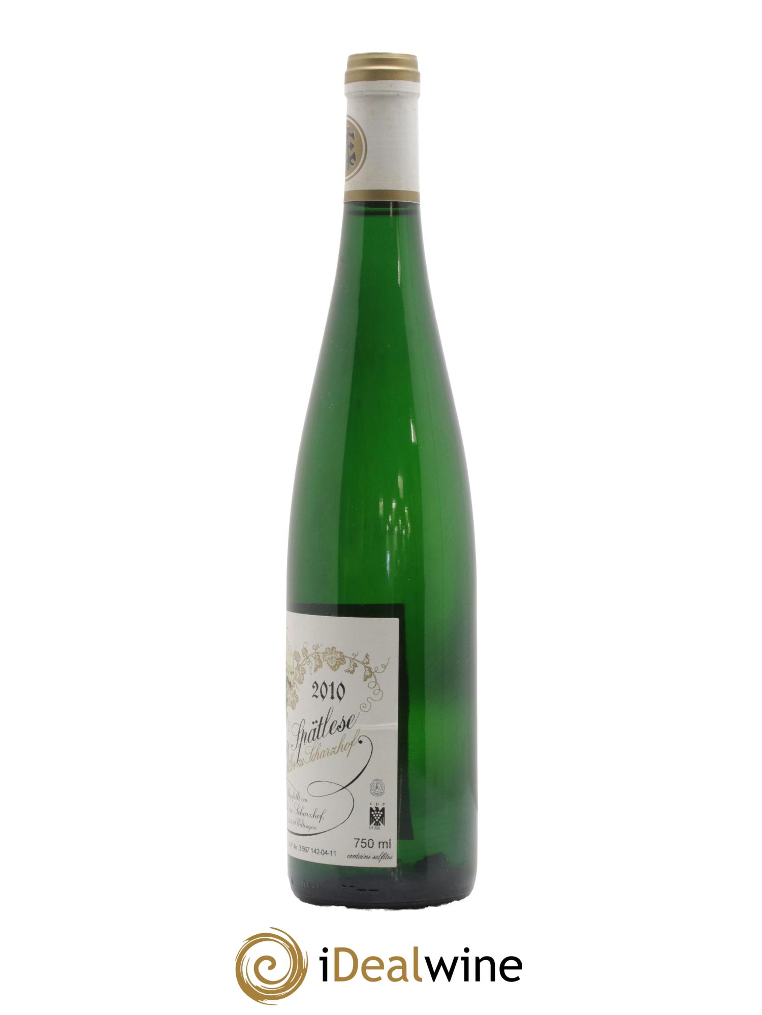 Riesling Scharzhofberger Spatlese Egon Muller  2010 - Lotto di 1 bottiglia - 1